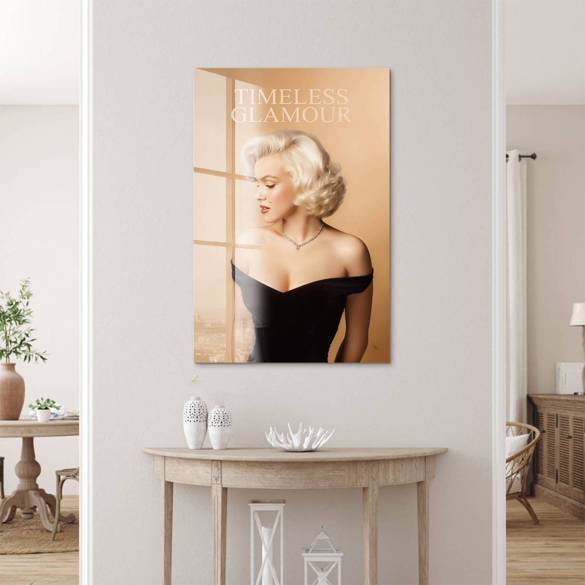 Marilyn Monroe Timeless Acrylglasbild