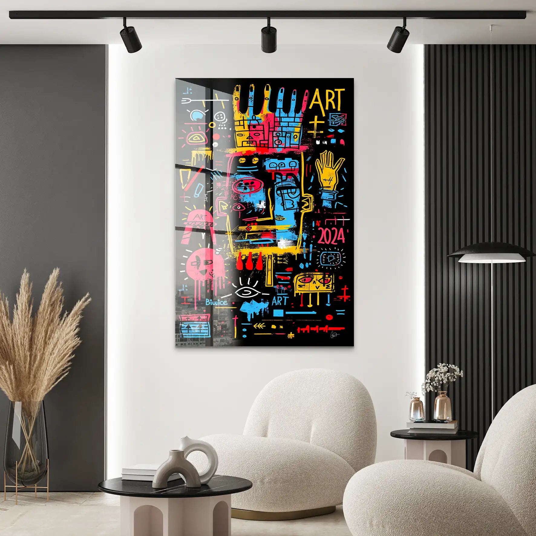 Basquiat Art Acrylglas Bild INGALERIE