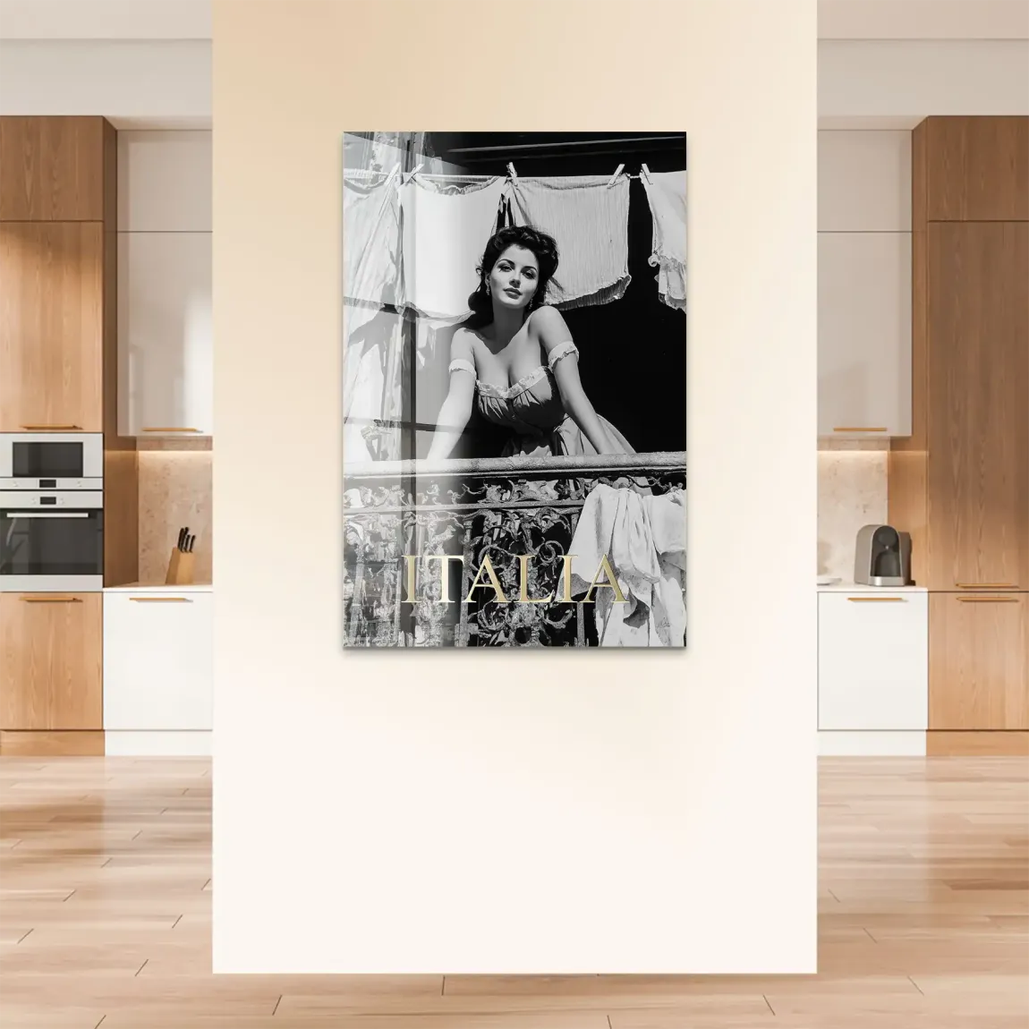 Bella Donna Noir Acrylglas Bild