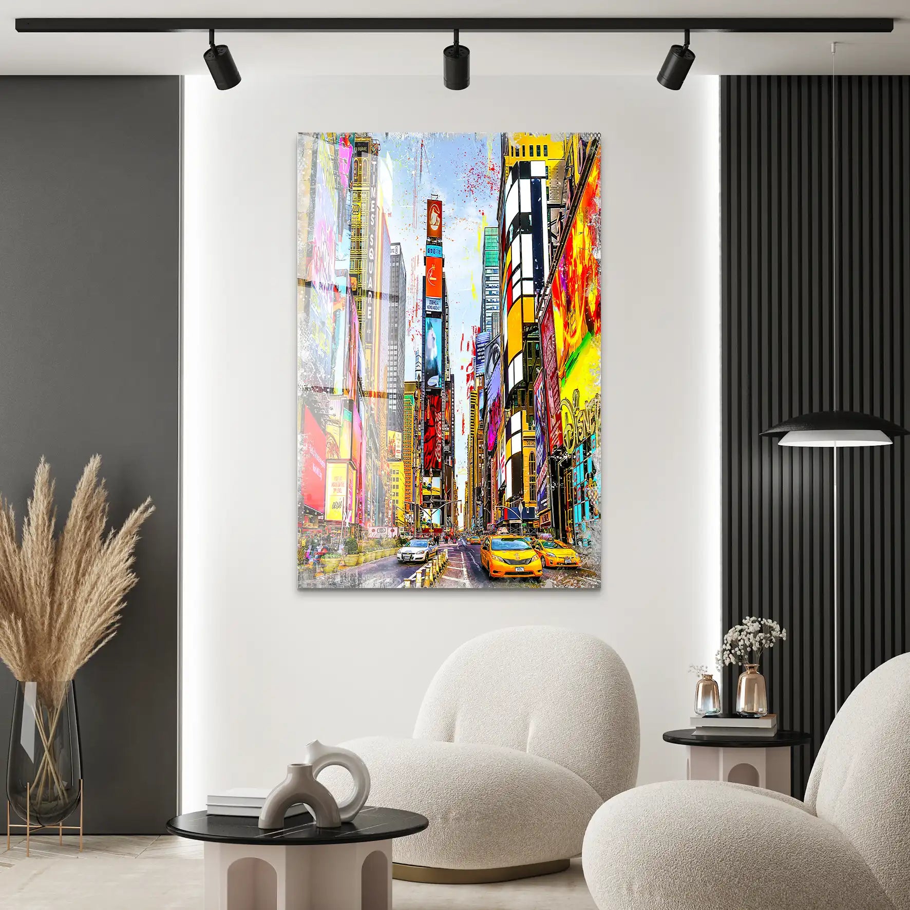 NY Times Square Acrylglas Bild INGALERIE