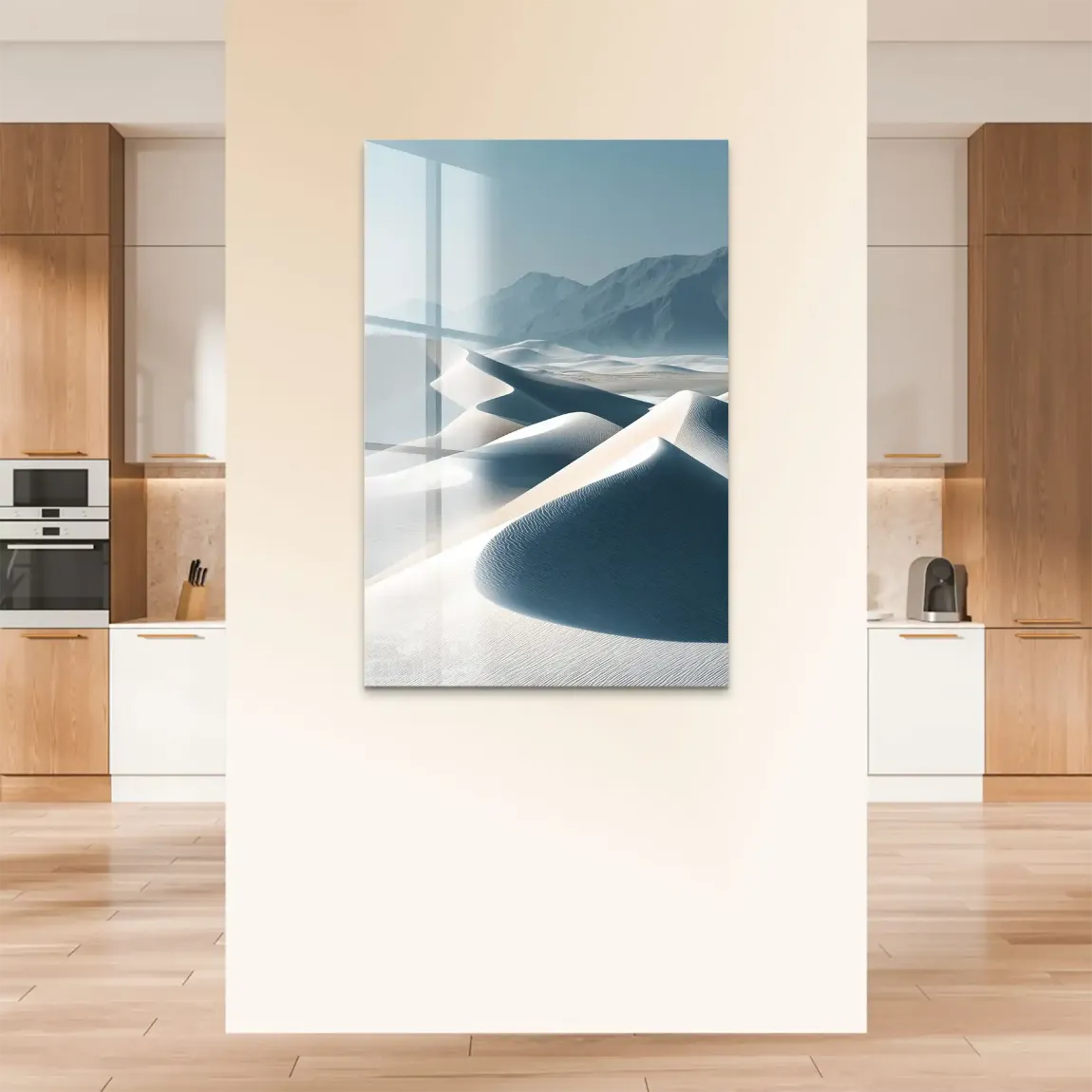 Zeit aus Sand Acrylglas Bild