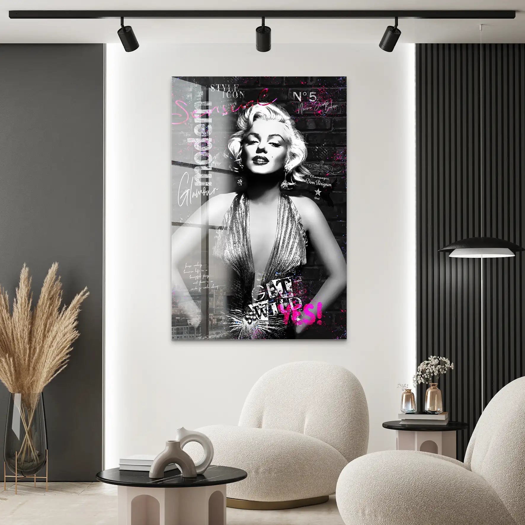 Marilyn Get Wild Acrylglas Bild INGALERIE