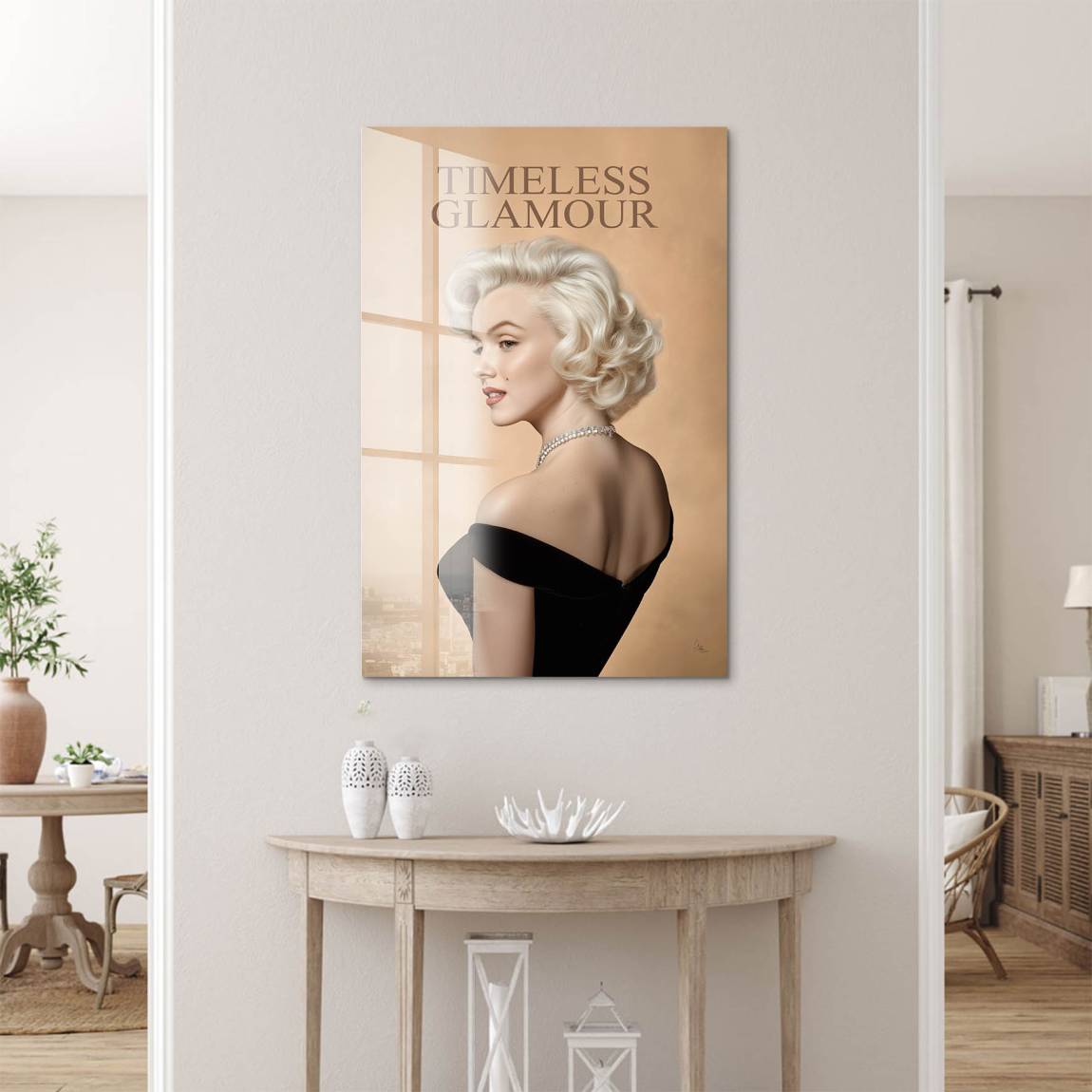 Marilyn Monroe Zeitlos Acrylglasbild