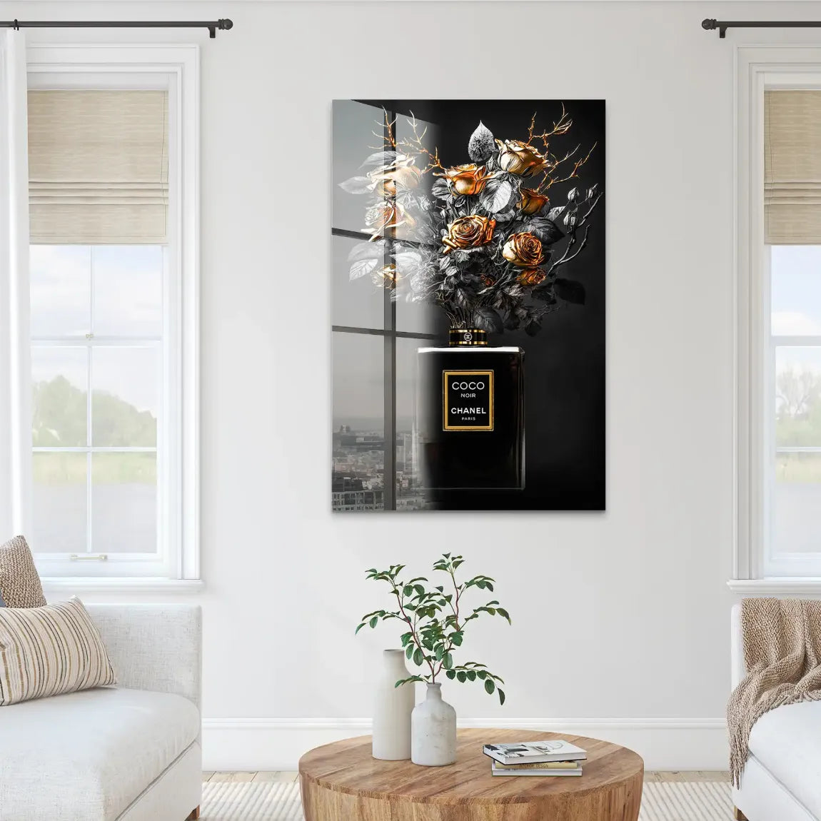 Coco Noire Acrylglas Bild INGALERIE