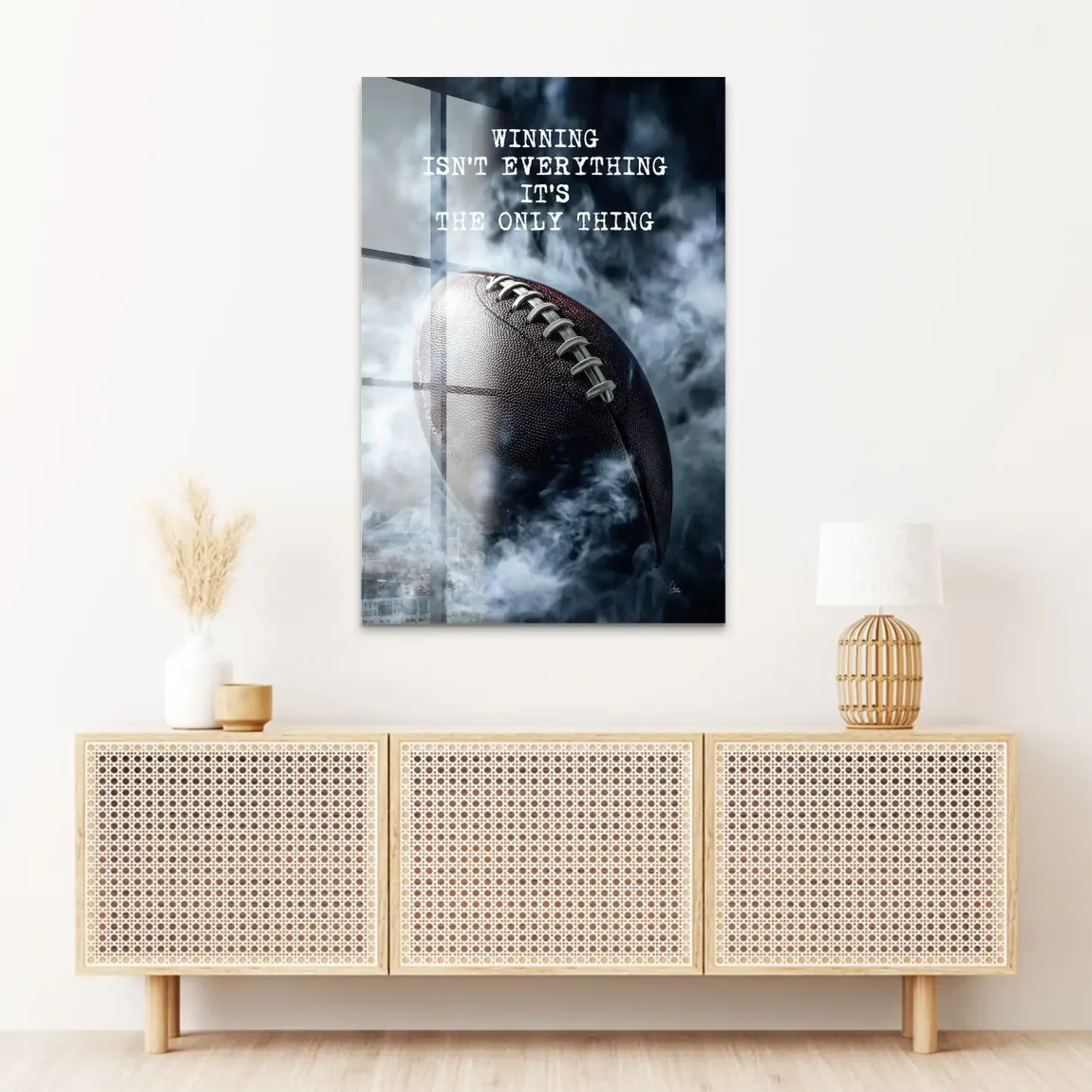 Winning Mindset Acrylglas Bild