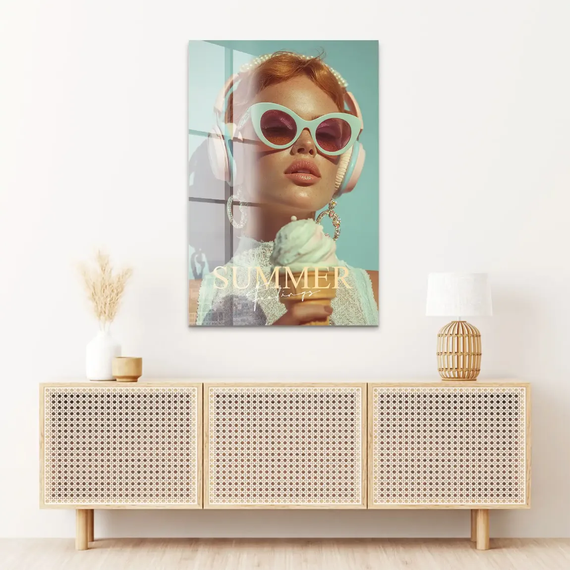 Summerfeeling Acrylglas Bild