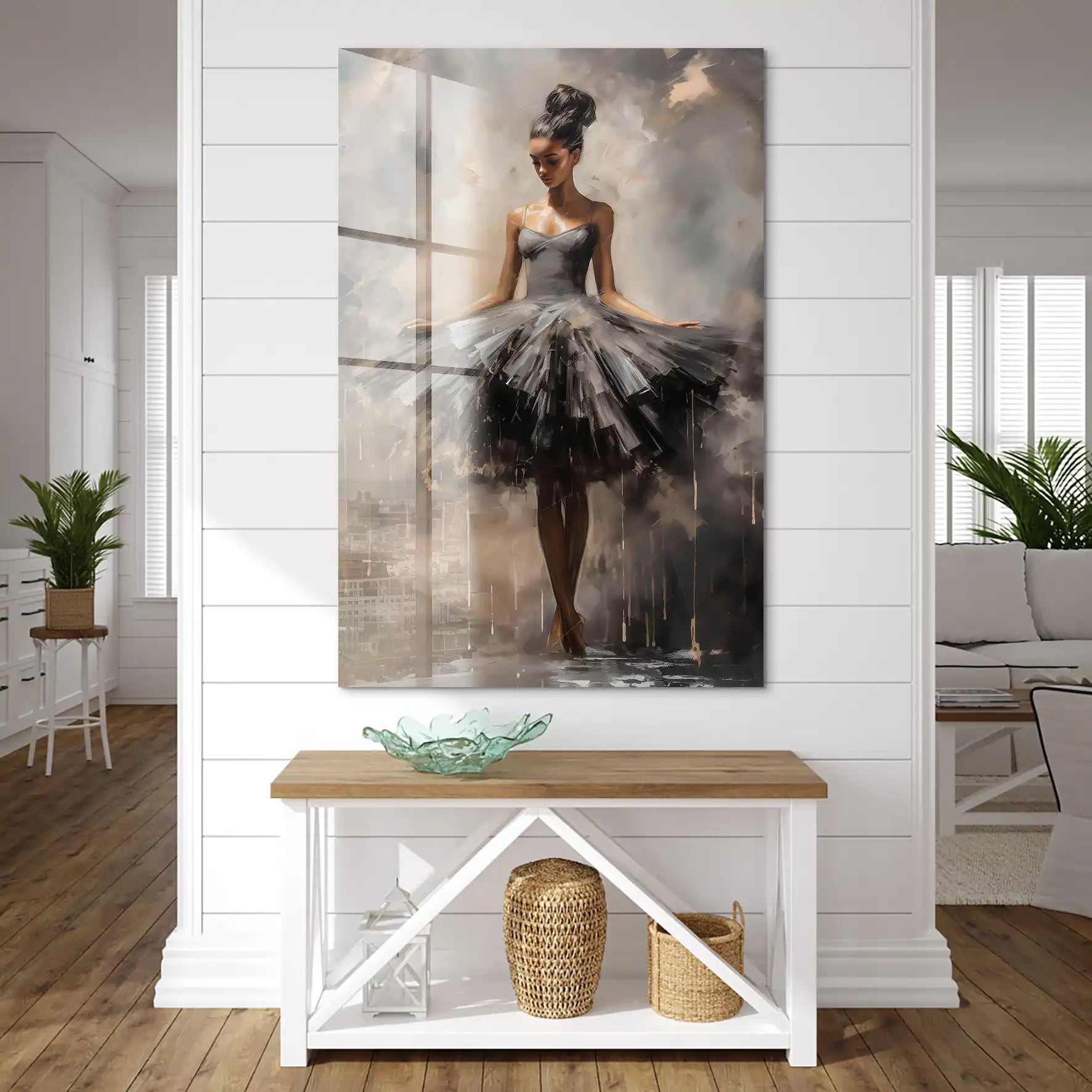 Ballerina Modern Style Acrylglas Bild INGALERIE