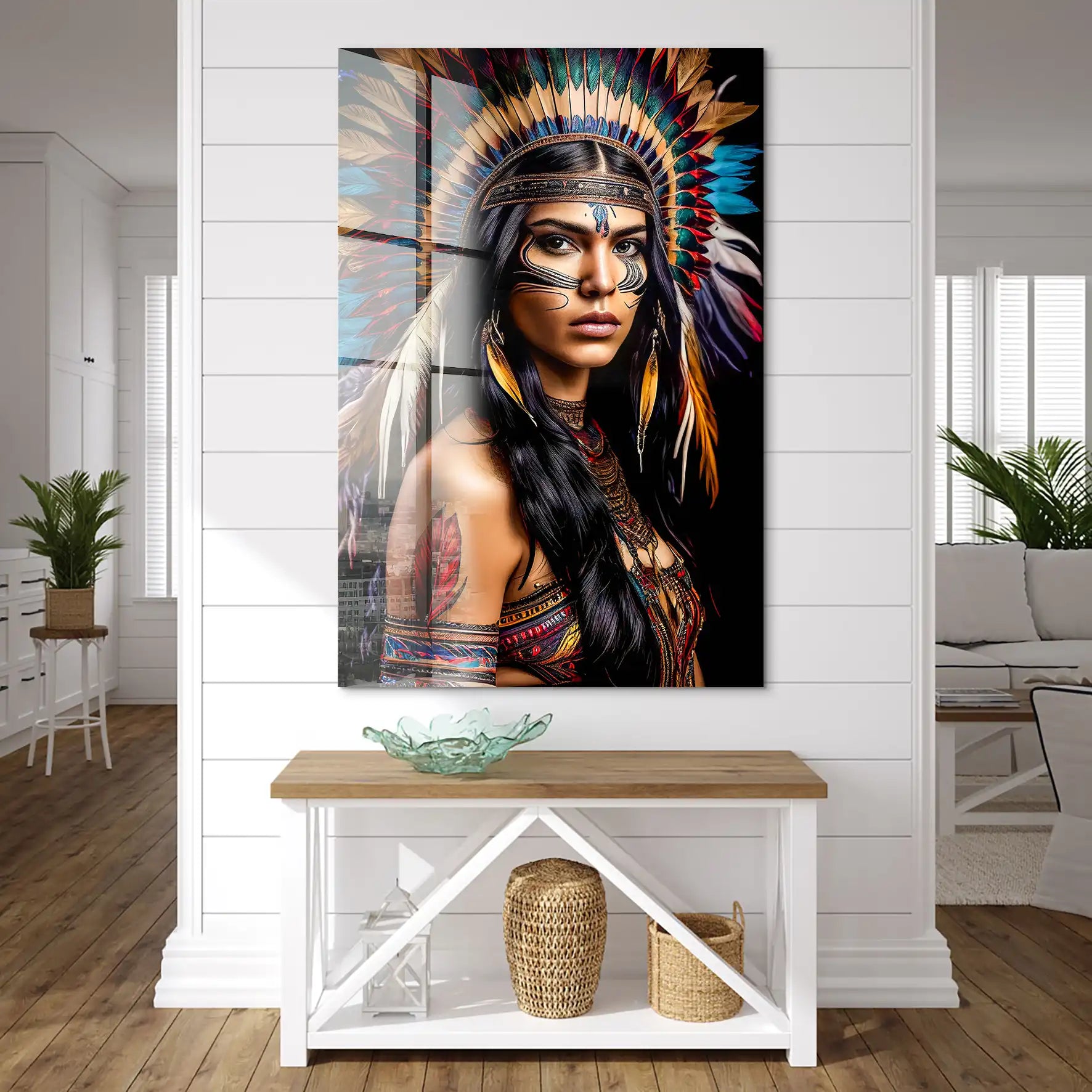 Beauty Apache Acrylglas Bild INGALERIE