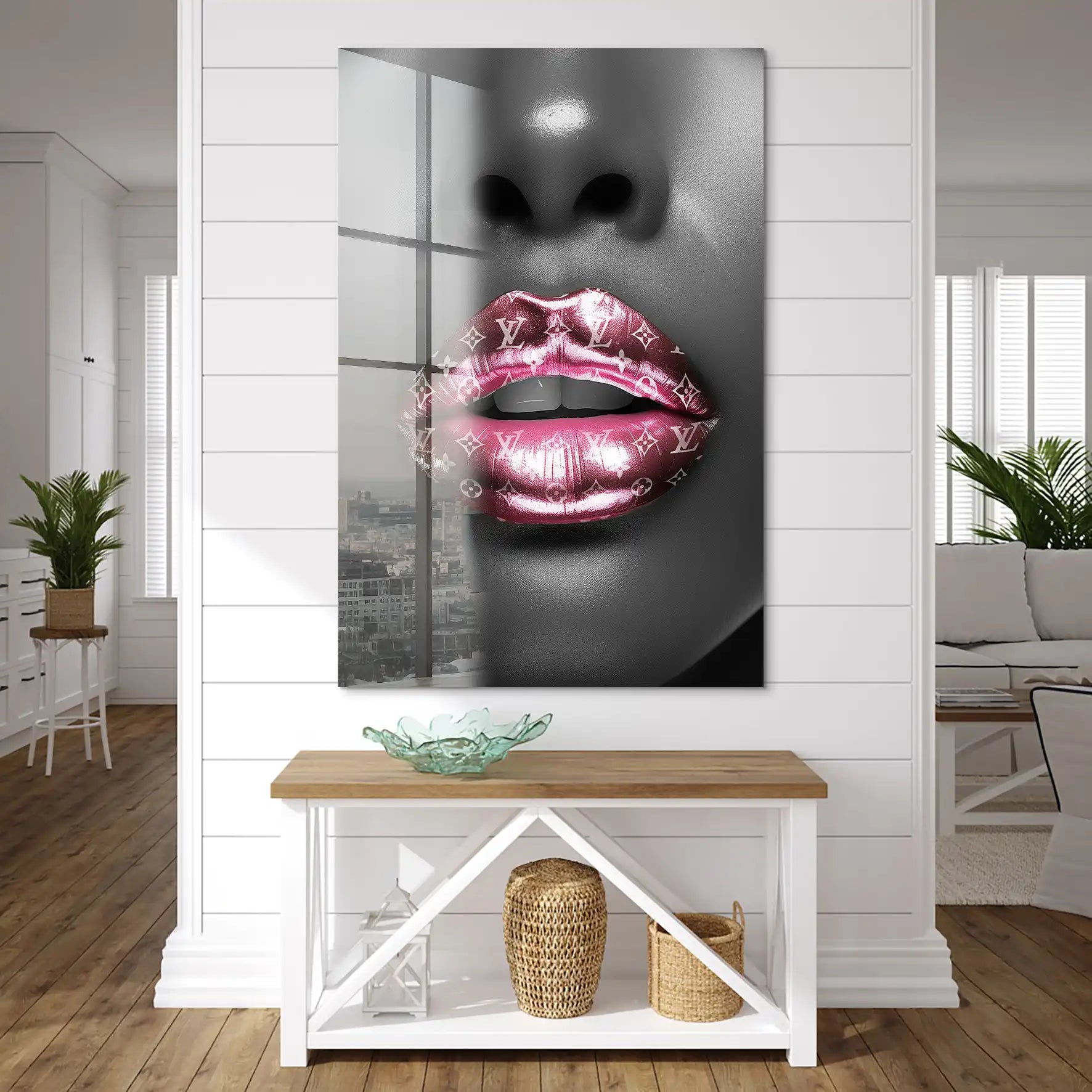 Silver Louis Lips Acrylglas Bild INGALERIE