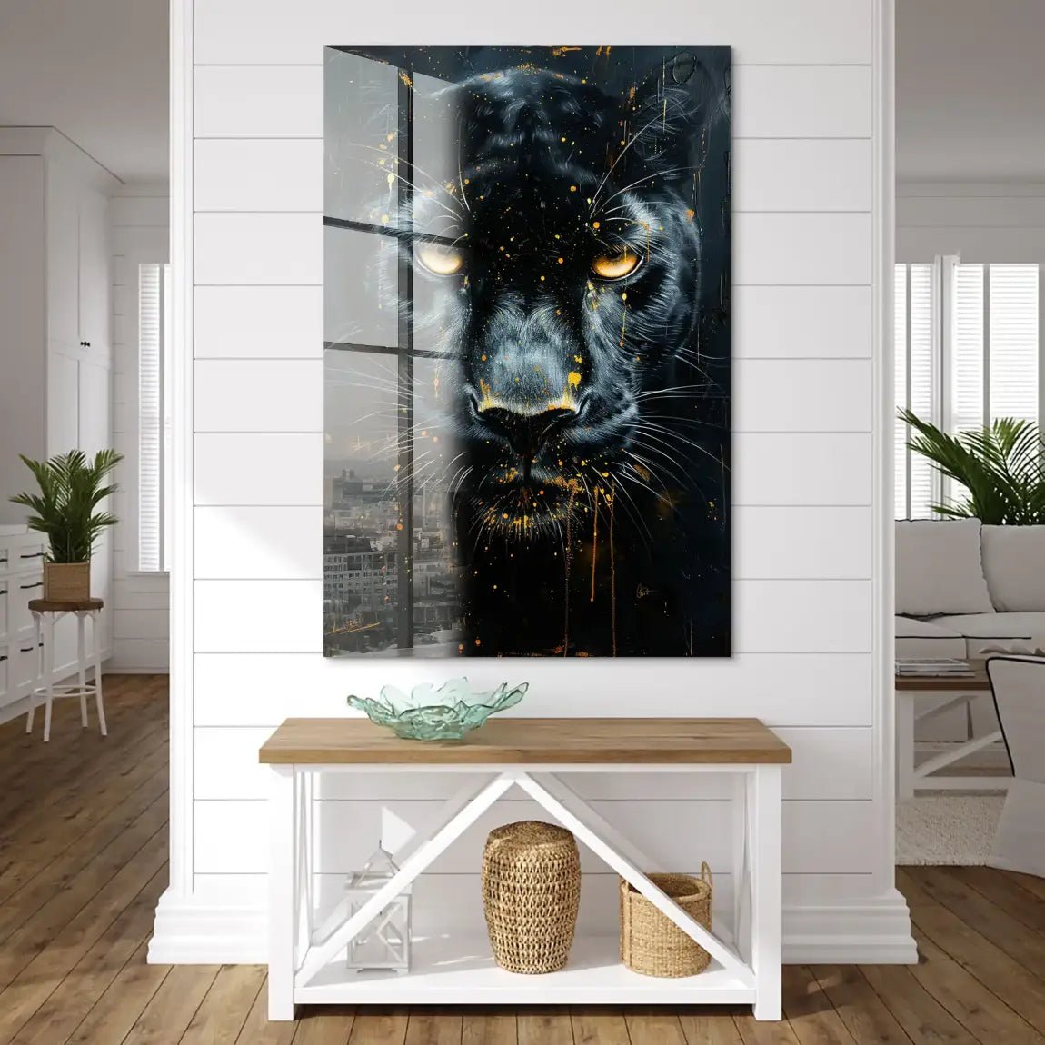 Black Panther Nr.2 Acrylglas Bild INGALERIE