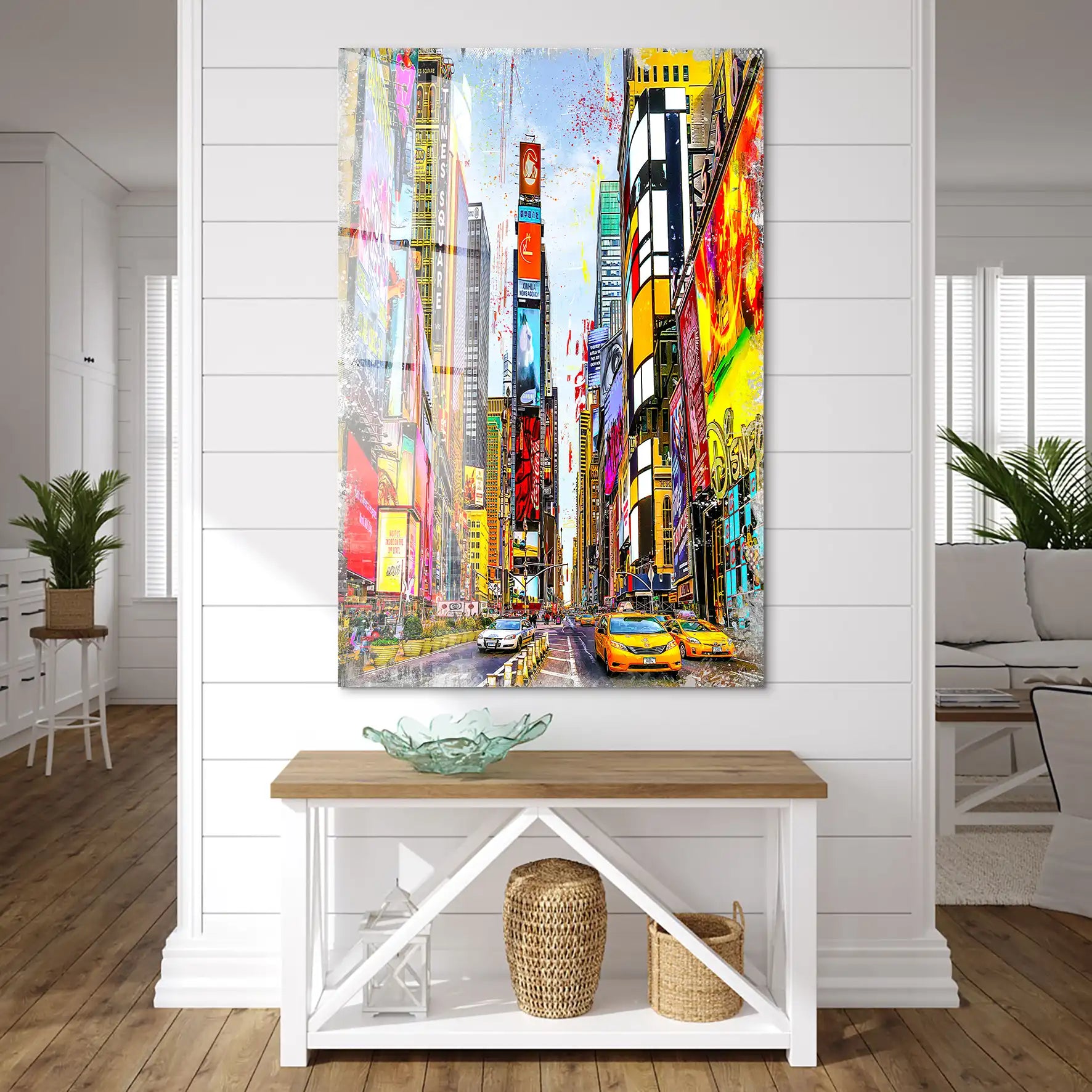 NY Times Square Acrylglas Bild INGALERIE