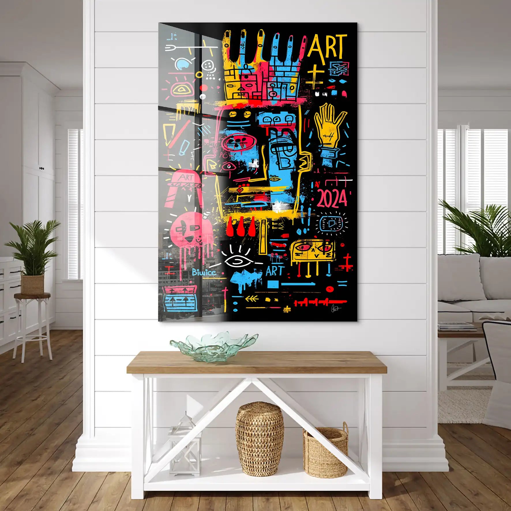 Basquiat Art Acrylglas Bild INGALERIE