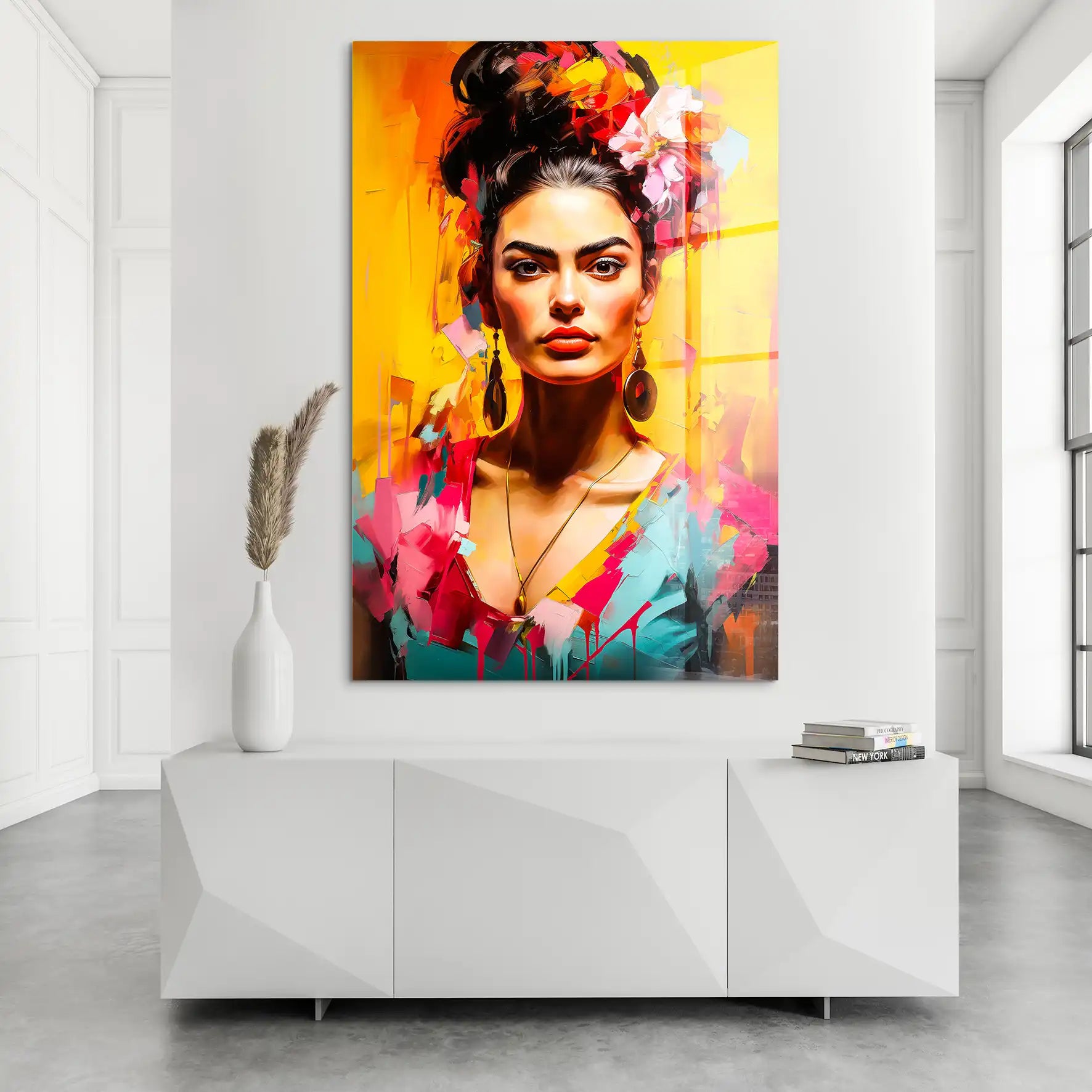 Frida Beauty Flower Acrylglas Bild INGALERIE