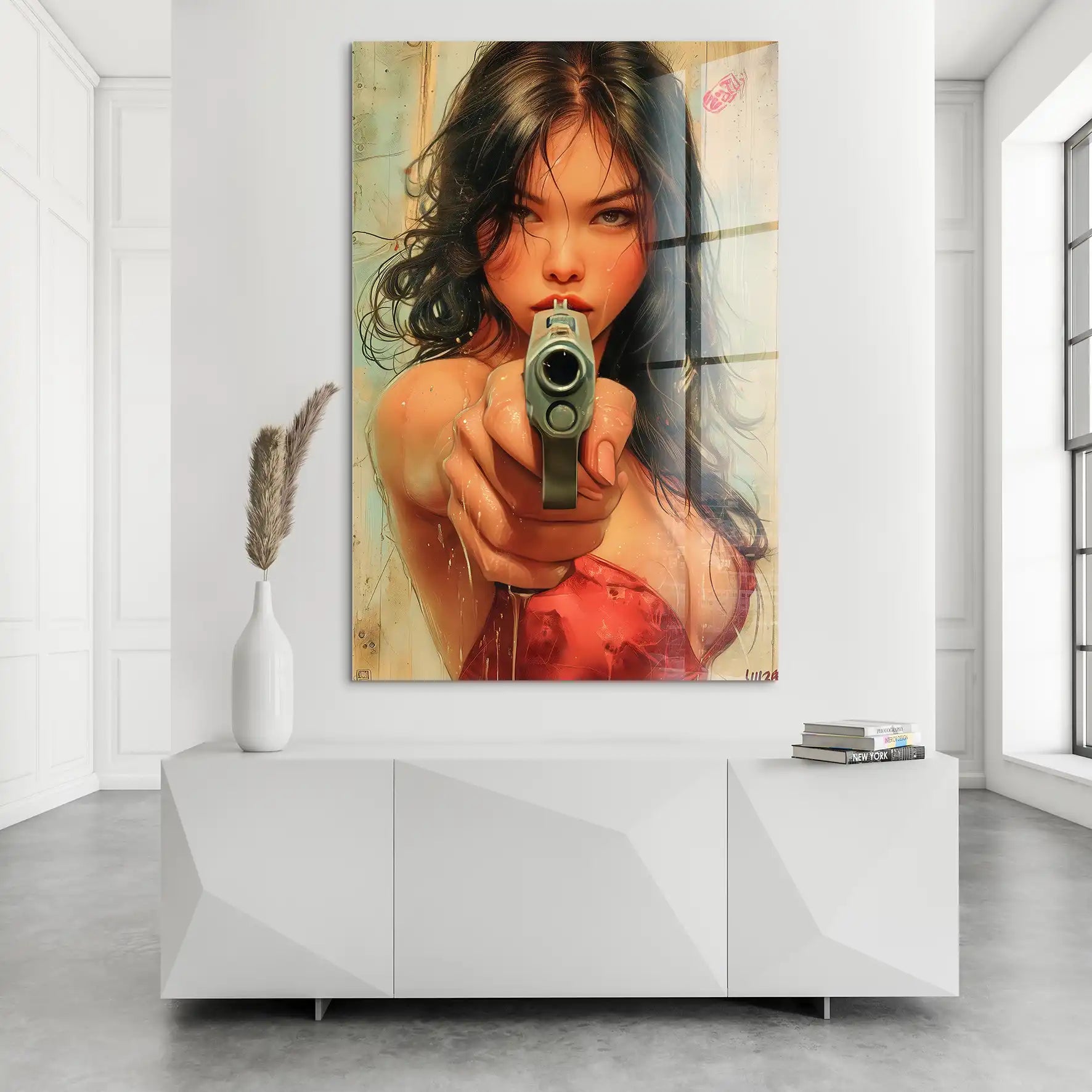 Gun Beauty Acrylglas Bild INGALERIE