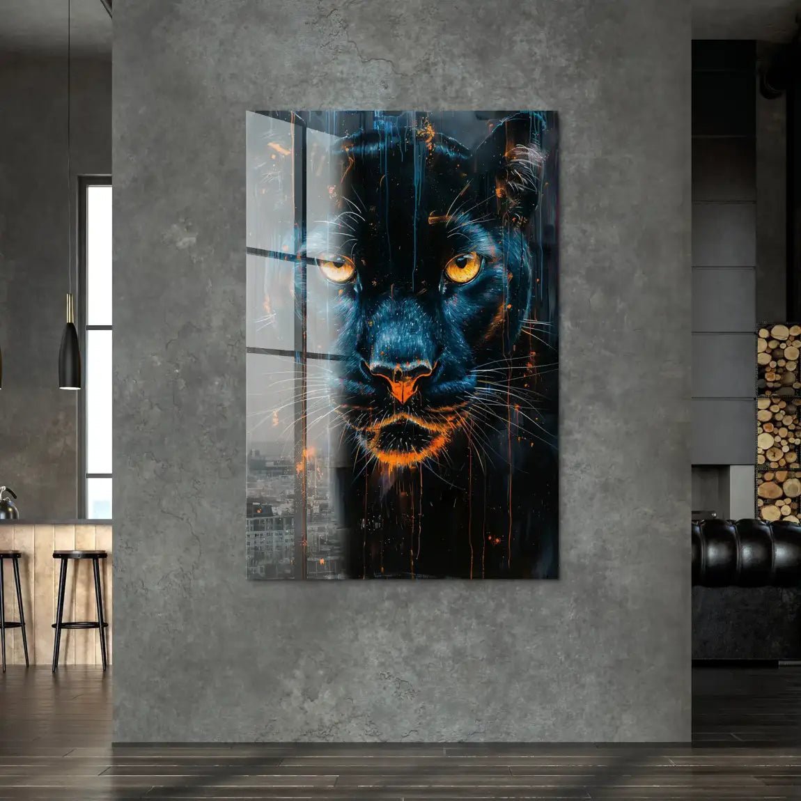 Black Panther Acrylglas Bild INGALERIE