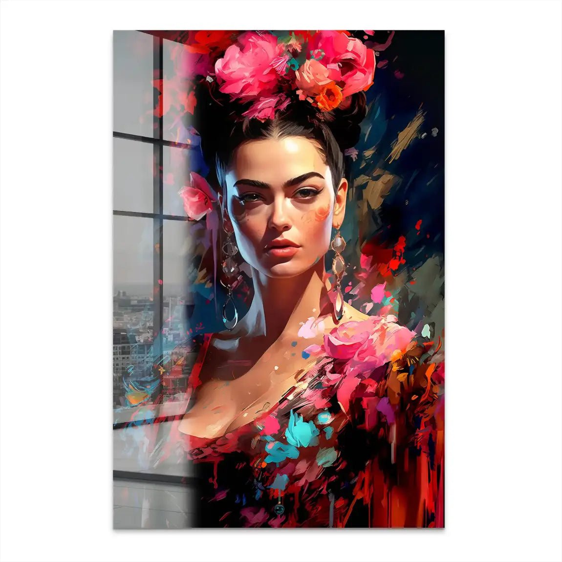 Frida Modern Style Acrylglas Bild INGALERIE