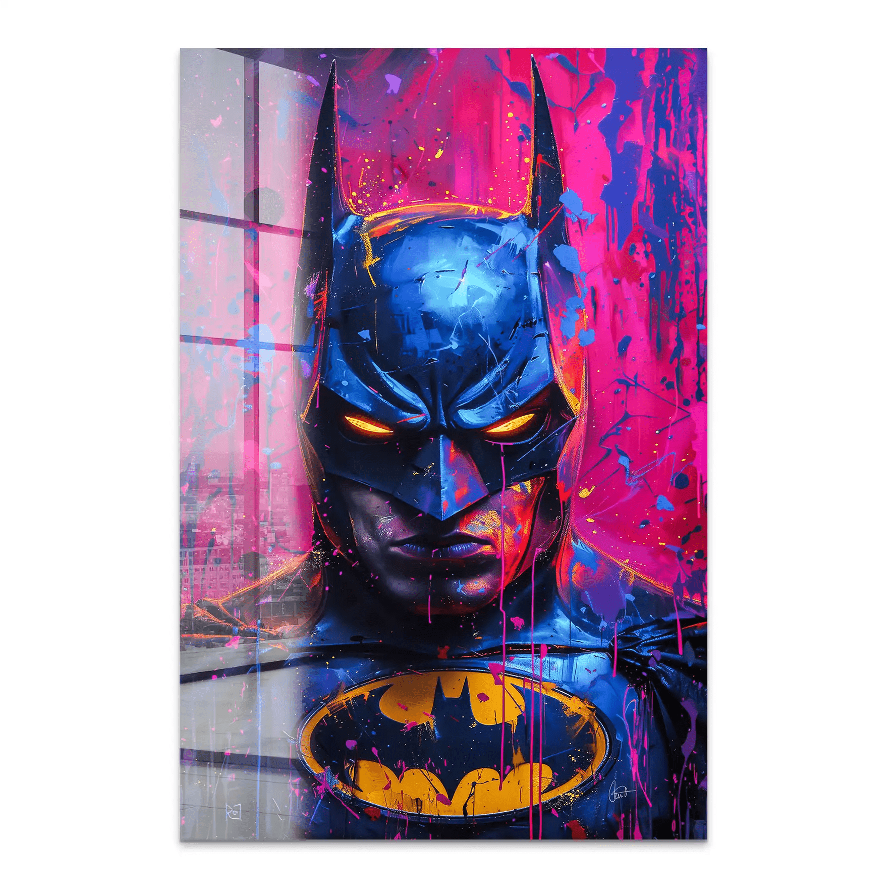 Batman Art Acrylglas Bild INGALERIE