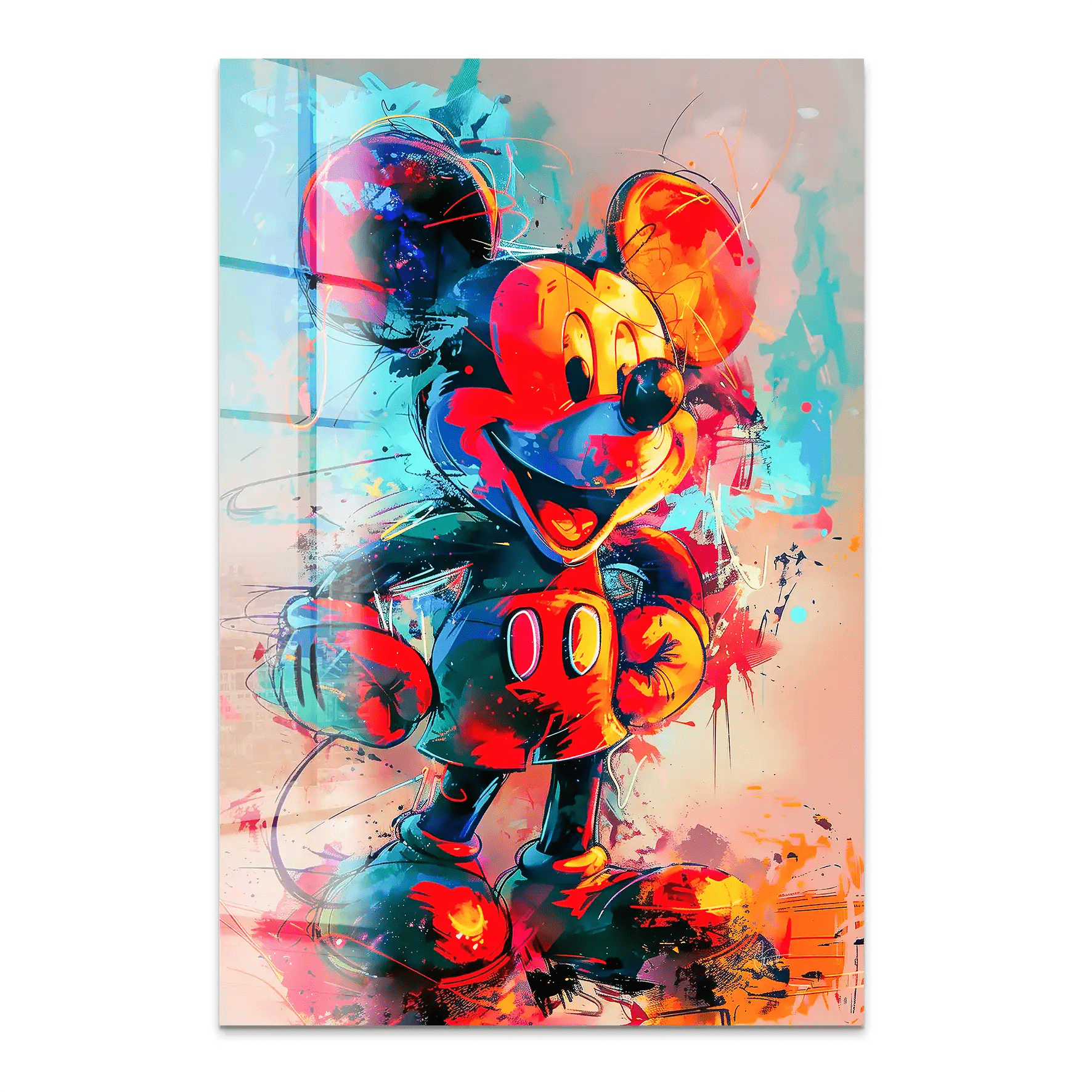 Micky Abstrakt Modern Acrylglas Bild INGALERIE