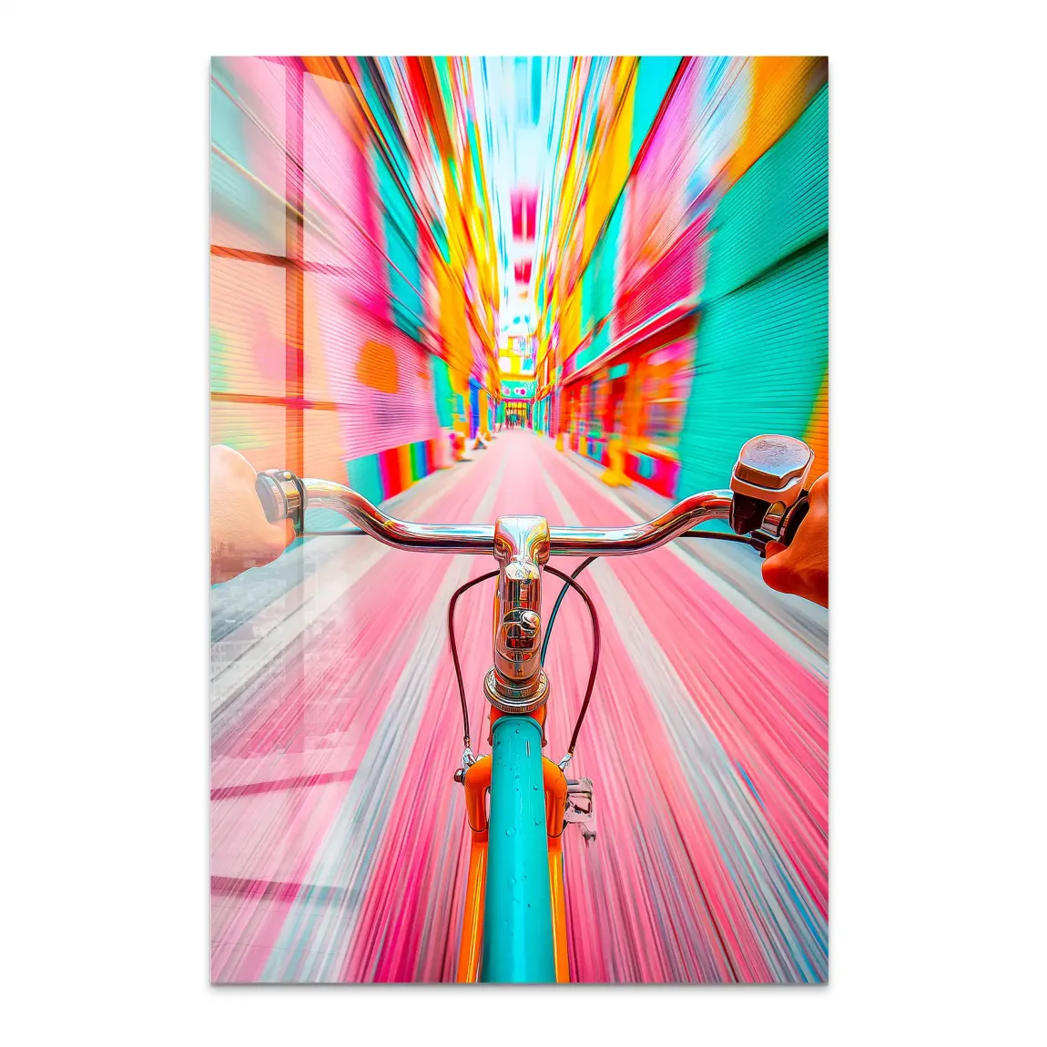 City Rush Acrylglas Bild INGALERIE
