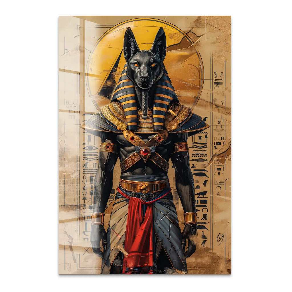 Anubis Modern Style Acrylglas Bild INGALERIE