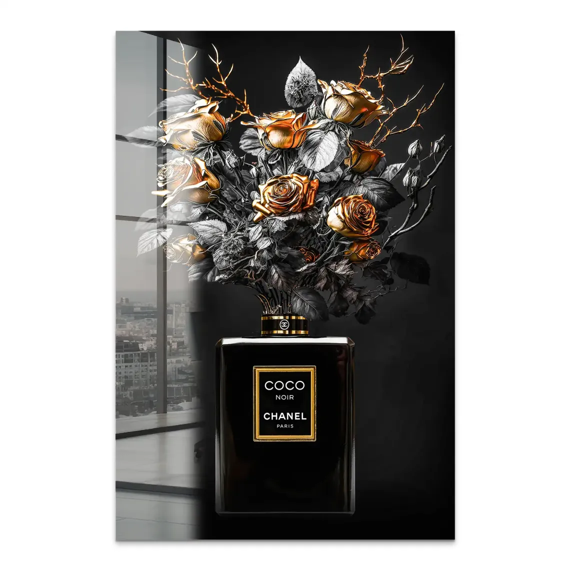 Coco Noire Acrylglas Bild INGALERIE