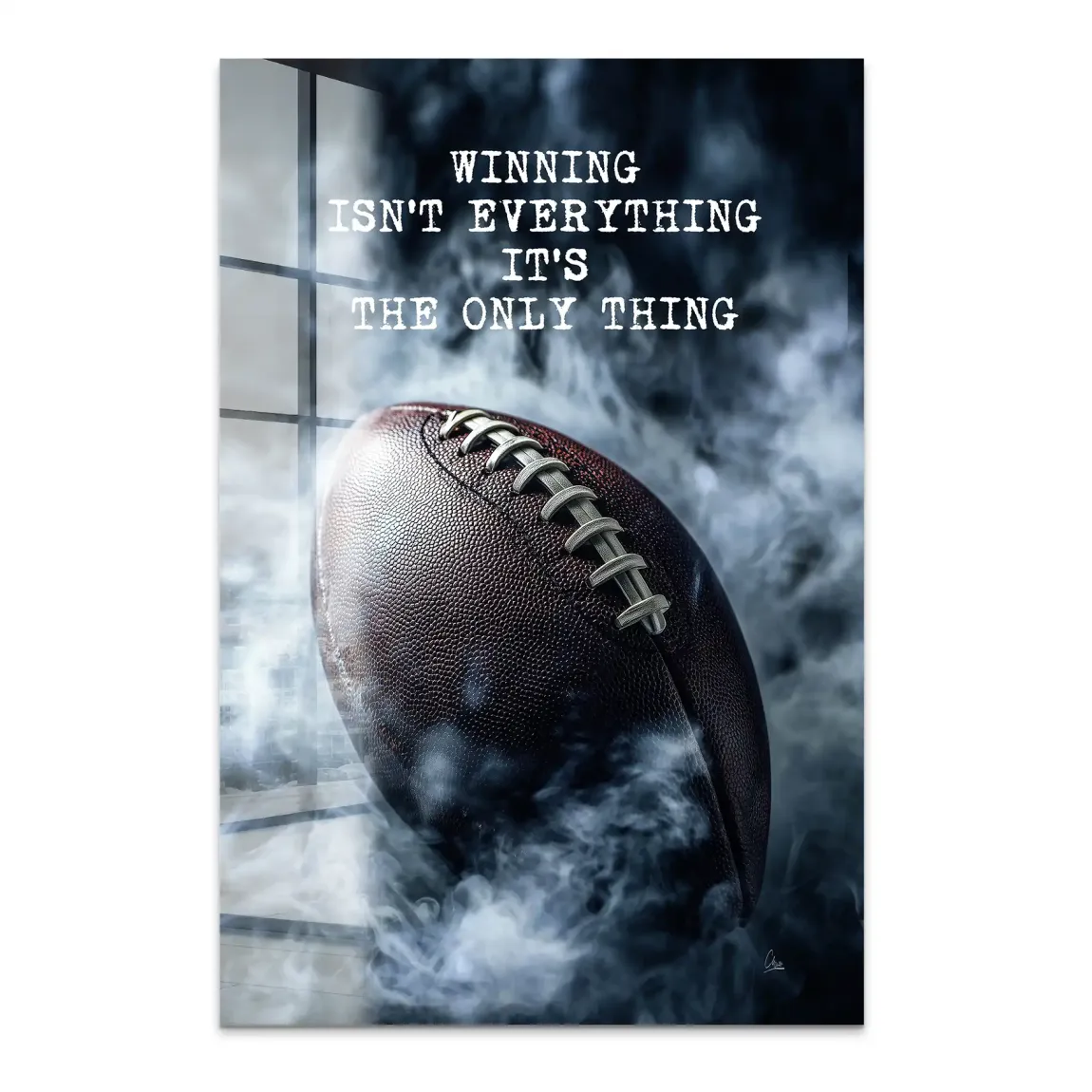 Winning Mindset Acrylglas Bild