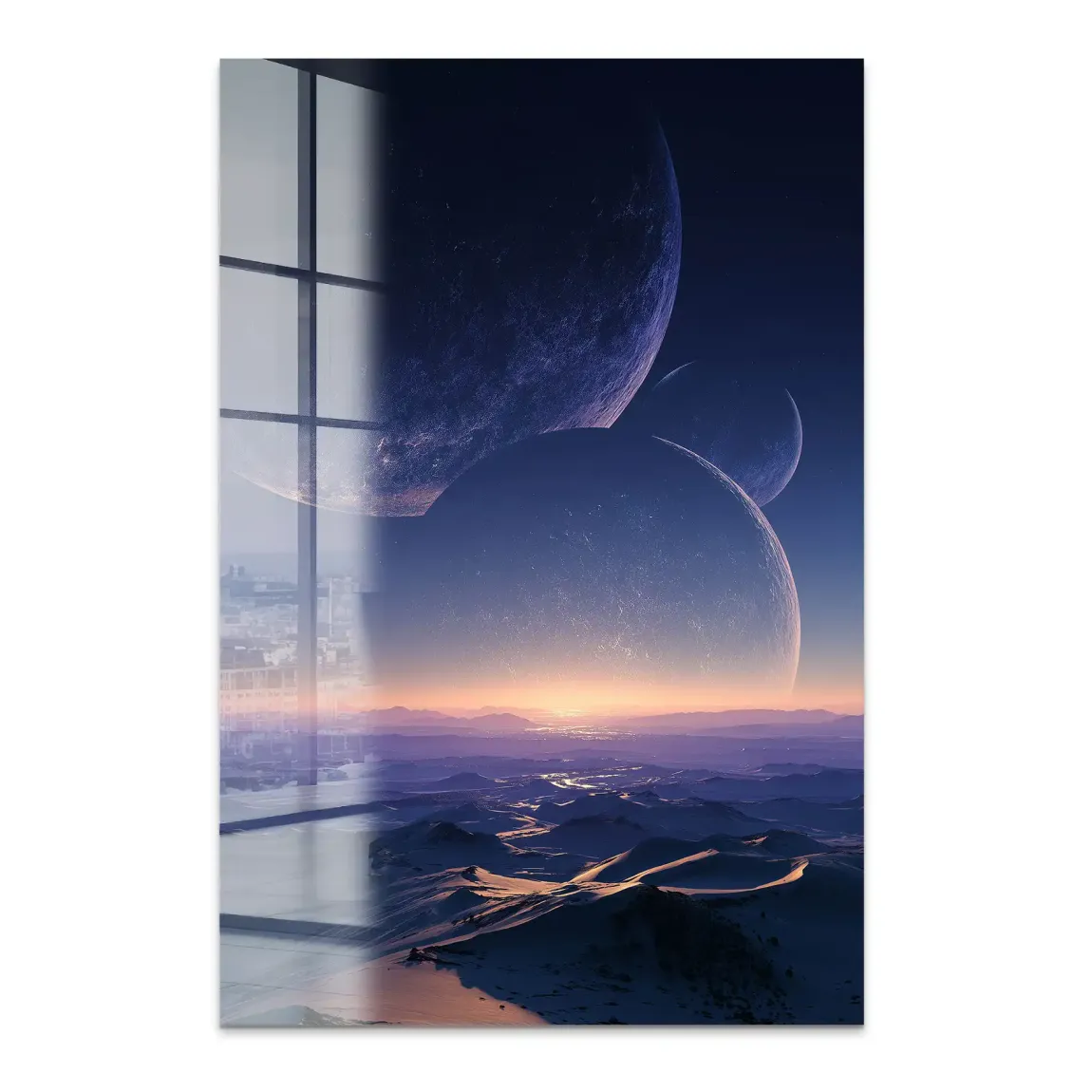 Jenseits der Welt Acrylglas Bild