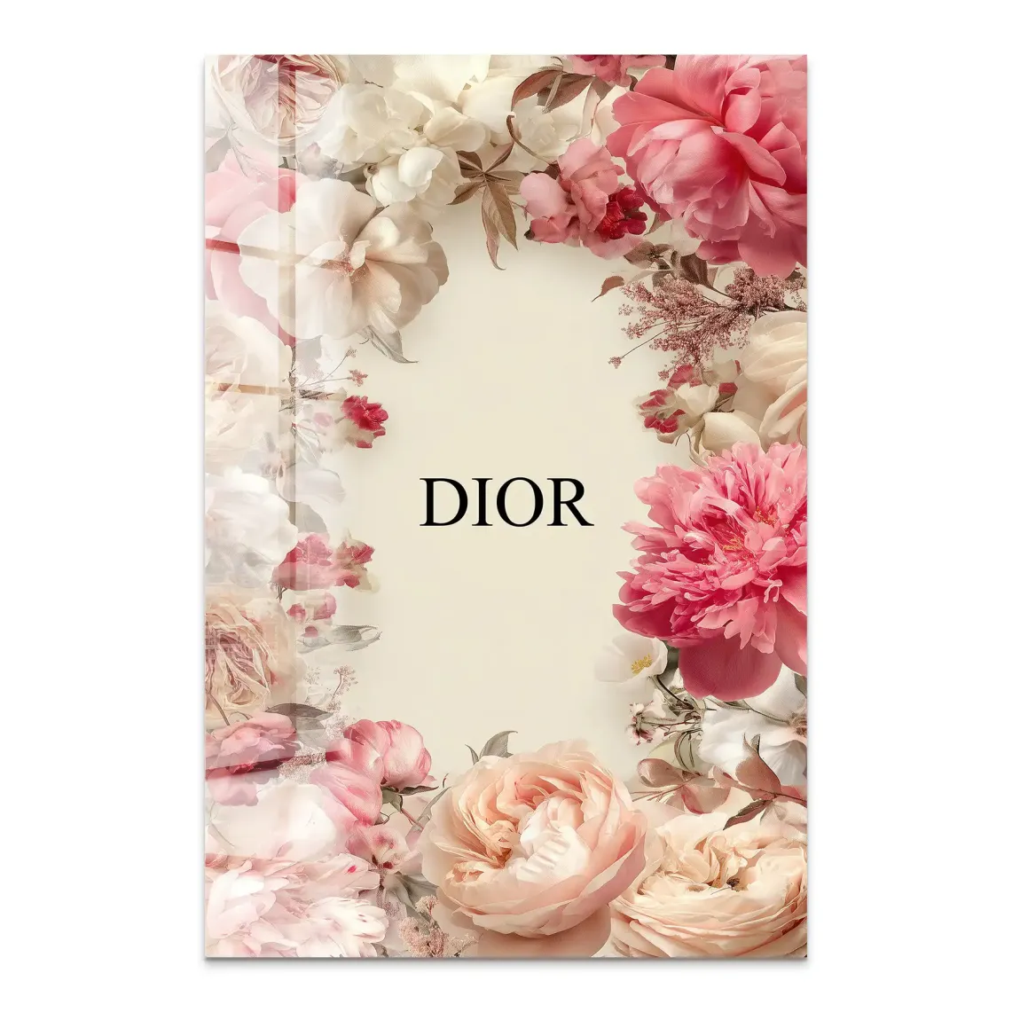 Floral Couture Acrylglas Bild - INGALERIE | Dein Onlineshop für moderne Wandbilder