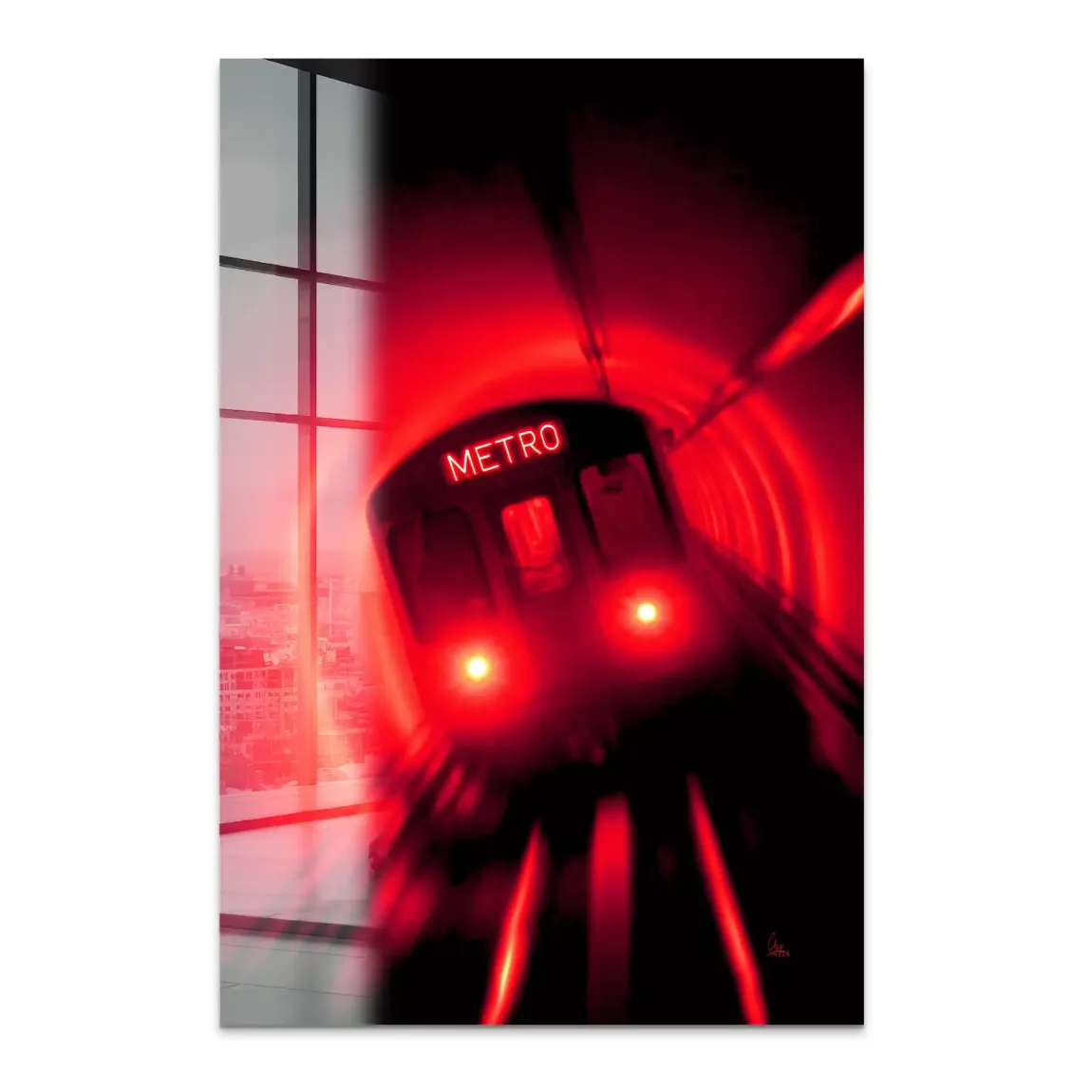 Metro Art Acrylglasbild