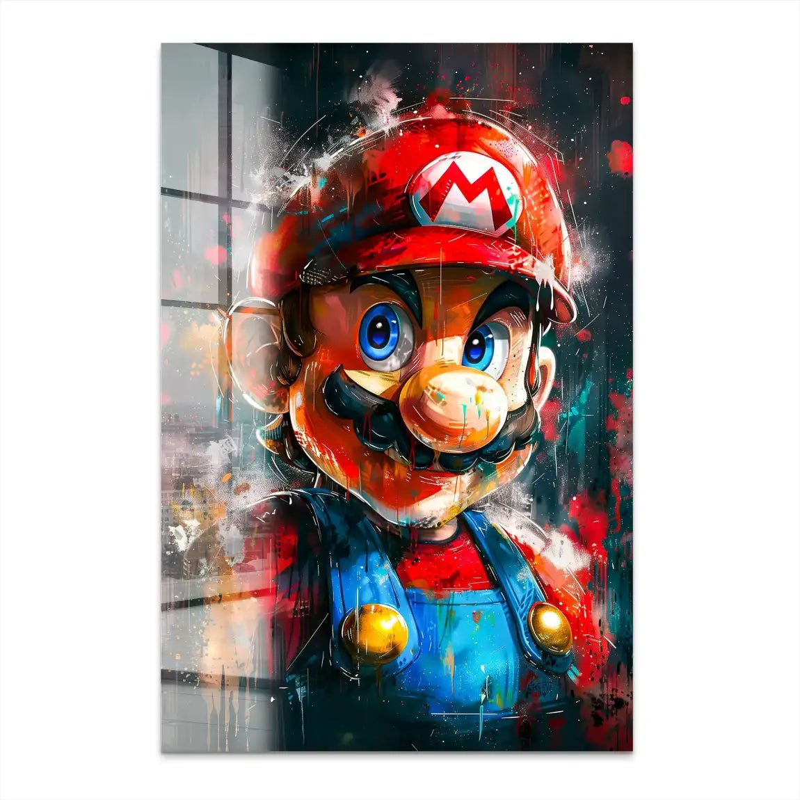 Abstrakt Mario Nr.2 Acrylglas Bild INGALERIE