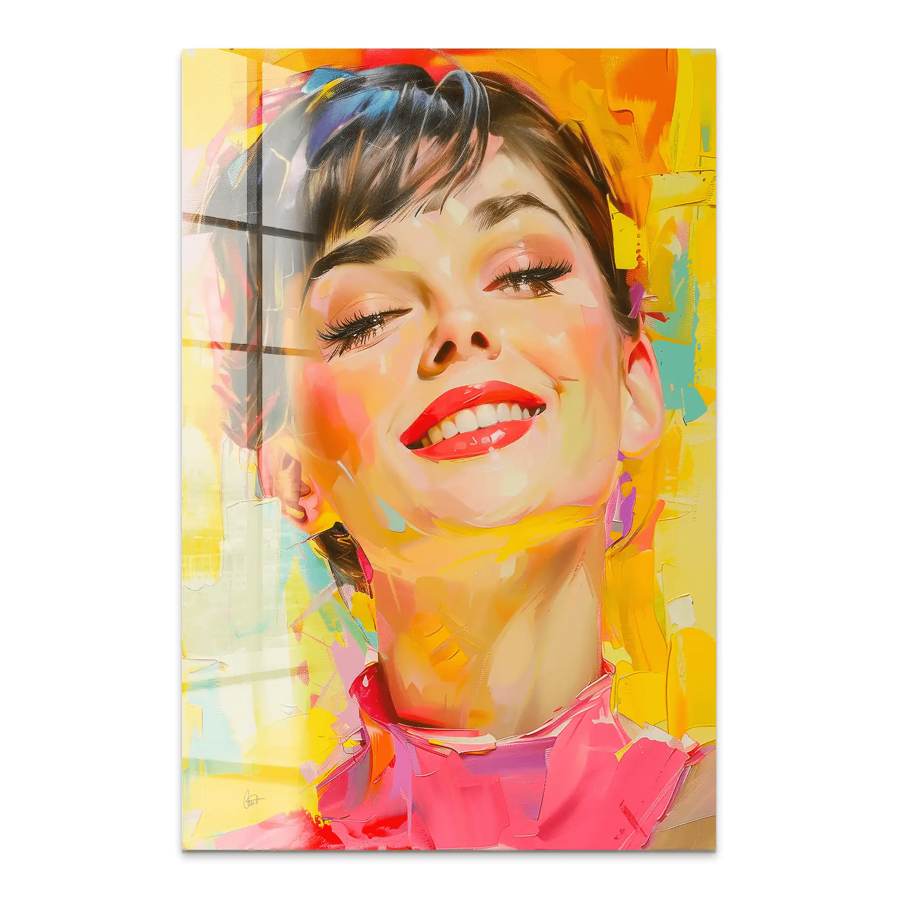 Audrey Modern Art Acrylglas Bild INGALERIE