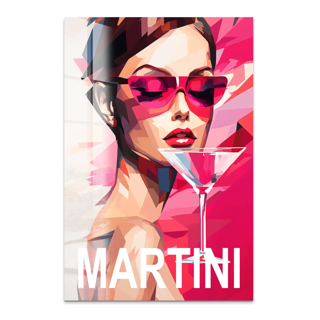 Martini Lifestyle Acrylglas Bild INGALERIE