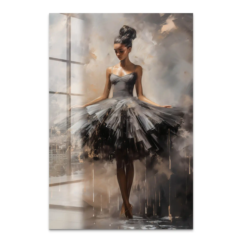 Ballerina Modern Style Acrylglas Bild INGALERIE