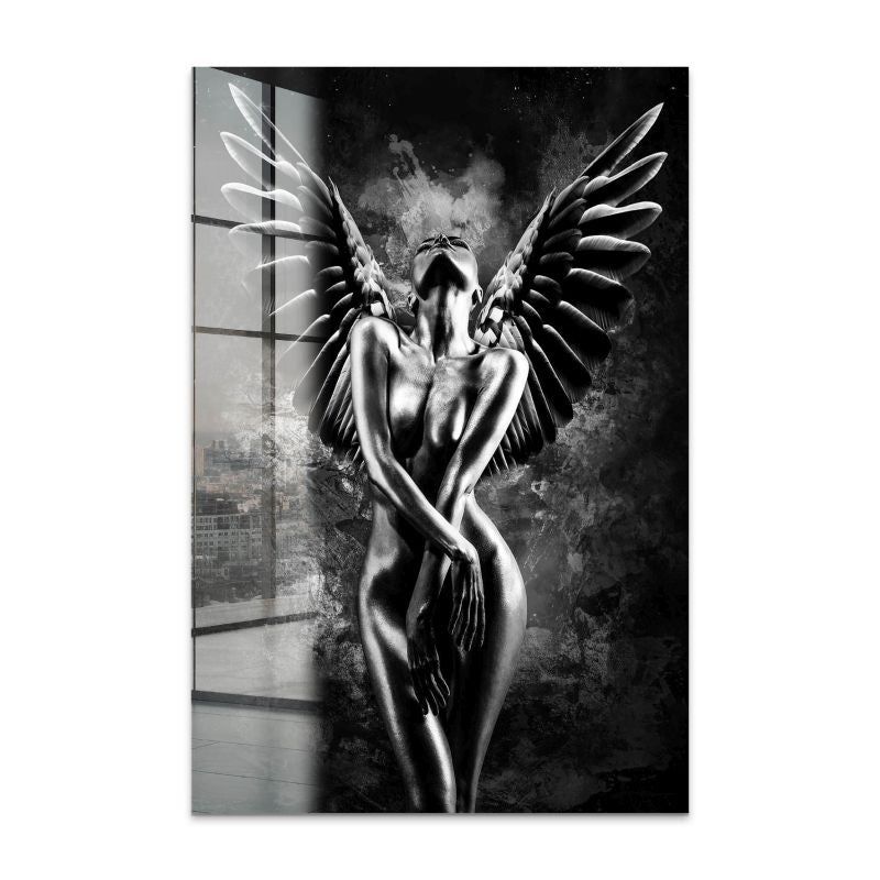 Dark Angel Abstrakt Acrylglas Bild INGALERIE