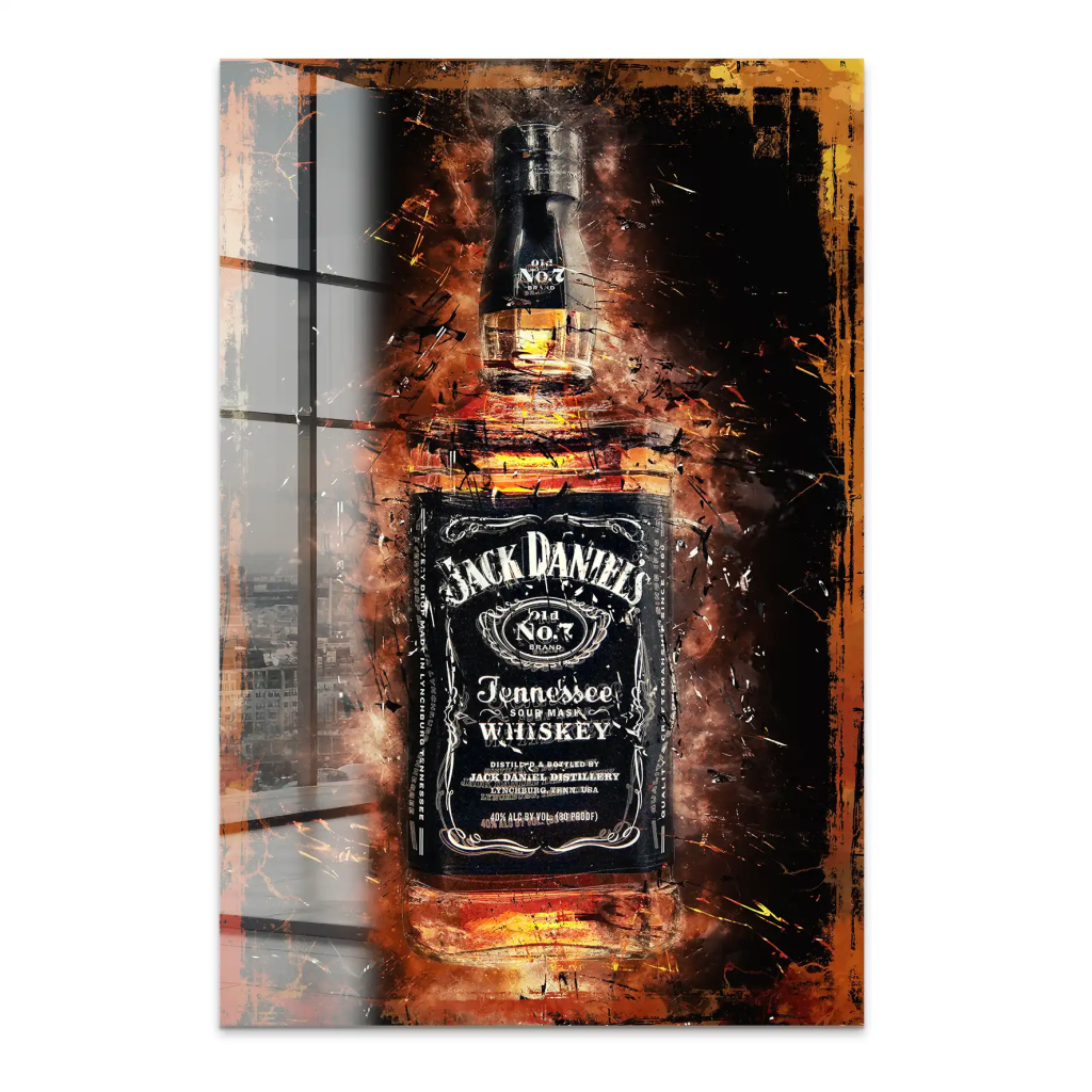 Jack Whisky Acrylglas Bild INGALERIE