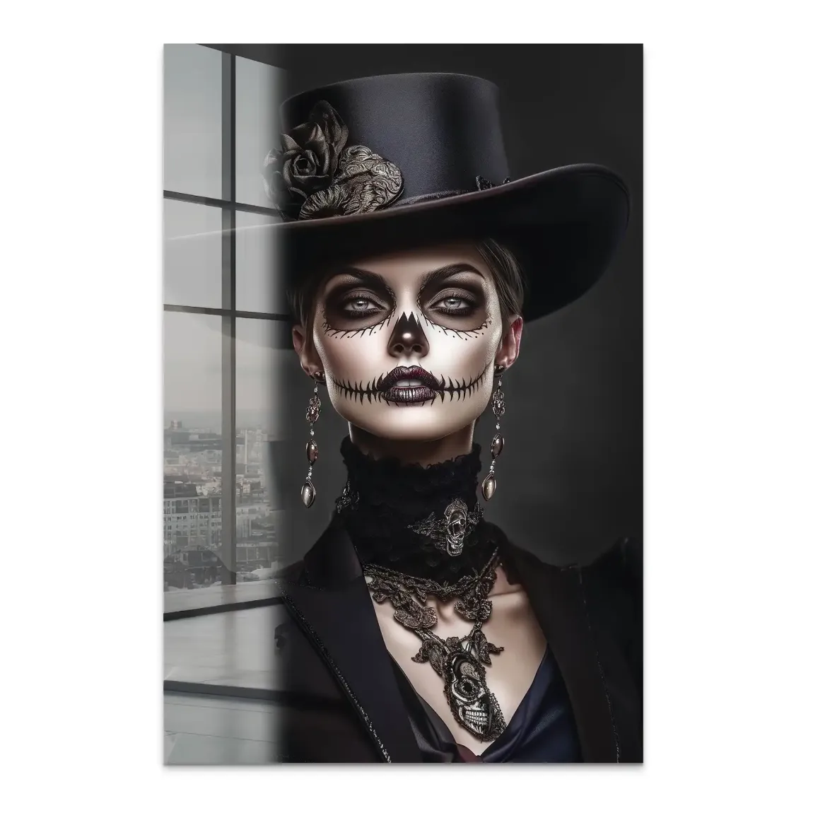 Lady der Schatten Acrylglas Bild INGALERIE