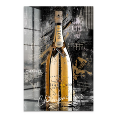 Champagner Lifestyle Acrylglas Bild
