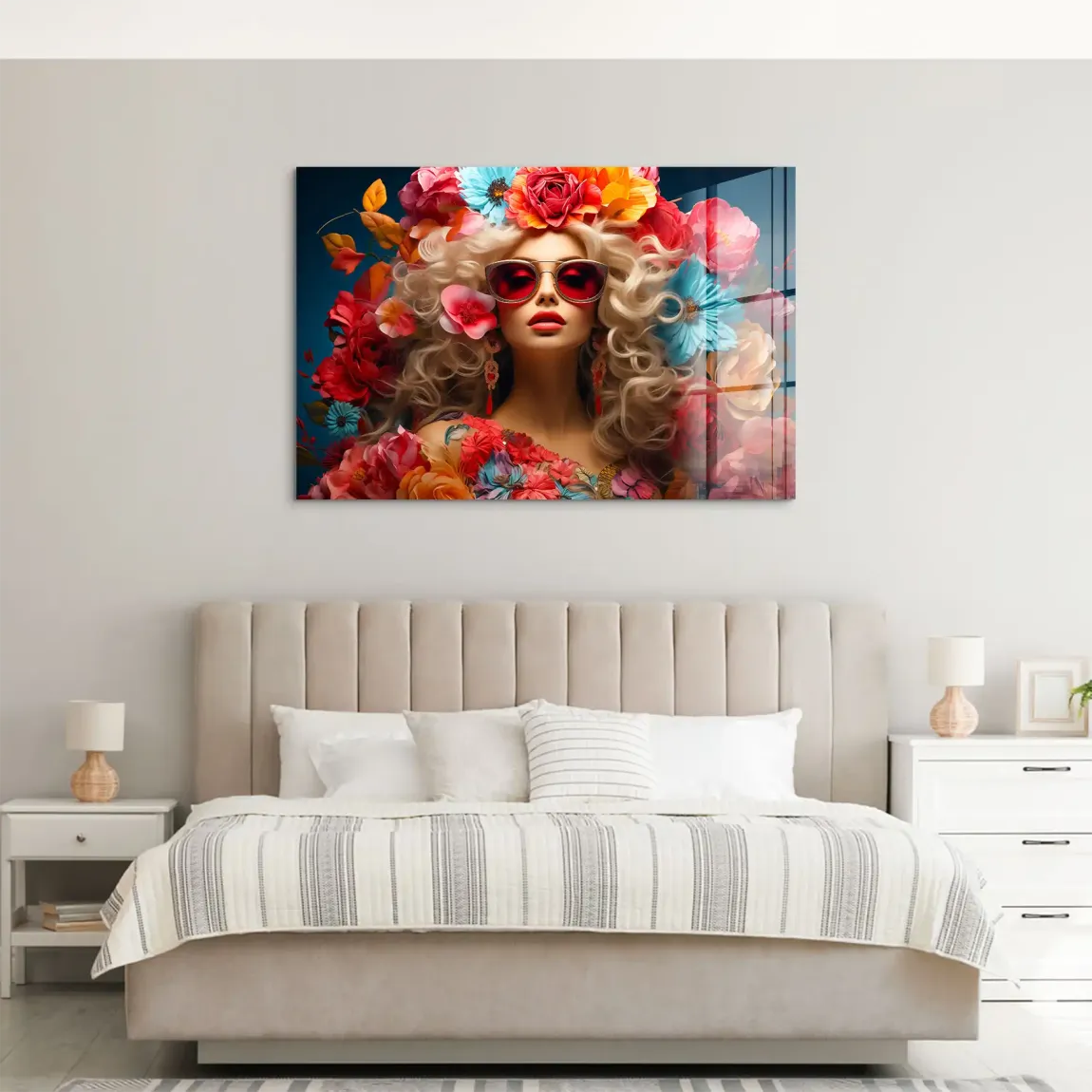 Flower Queen Acrylglas Bild