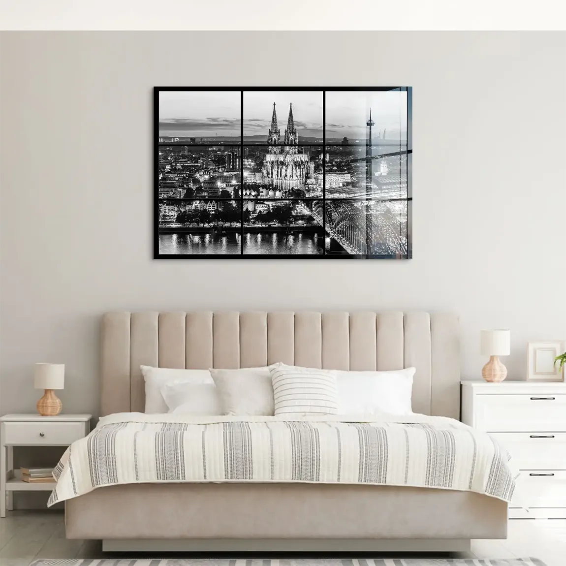 Köln Noir View Acrylglas Bild
