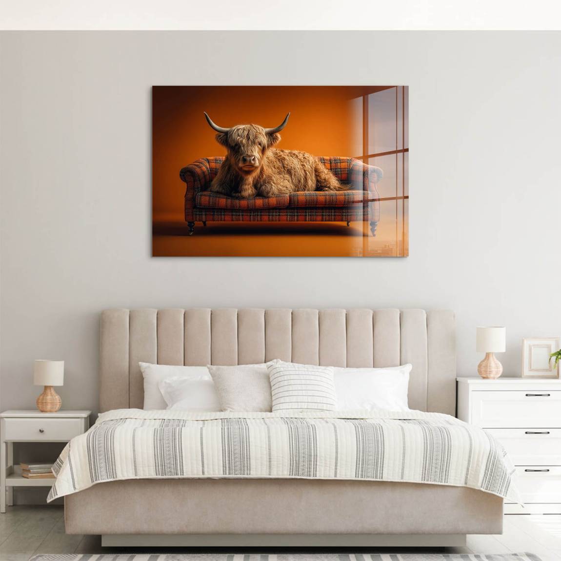 Highland Lounge Acrylglas Bild