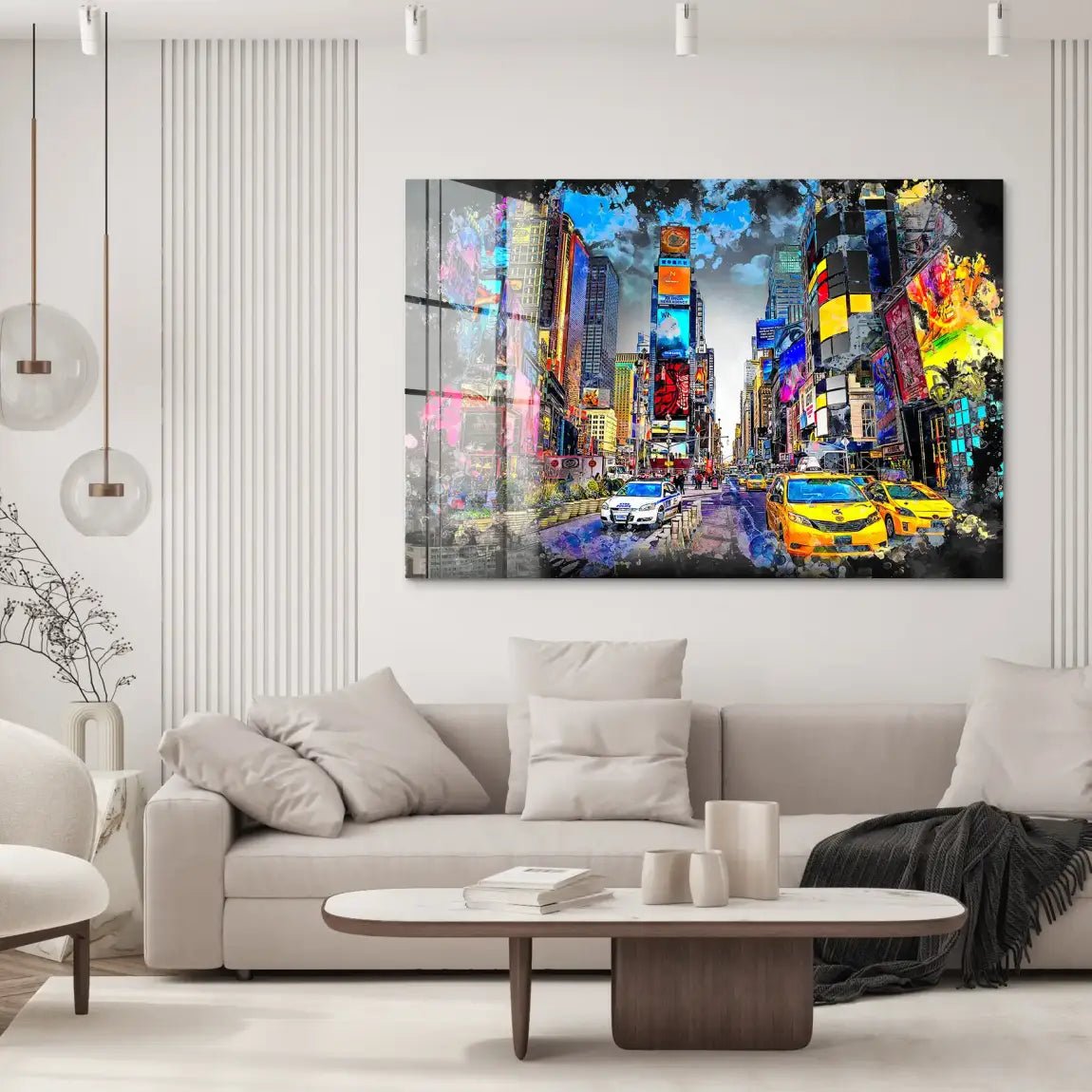 New York Abstrakt Nr.2 Acrylglas Bild INGALERIE