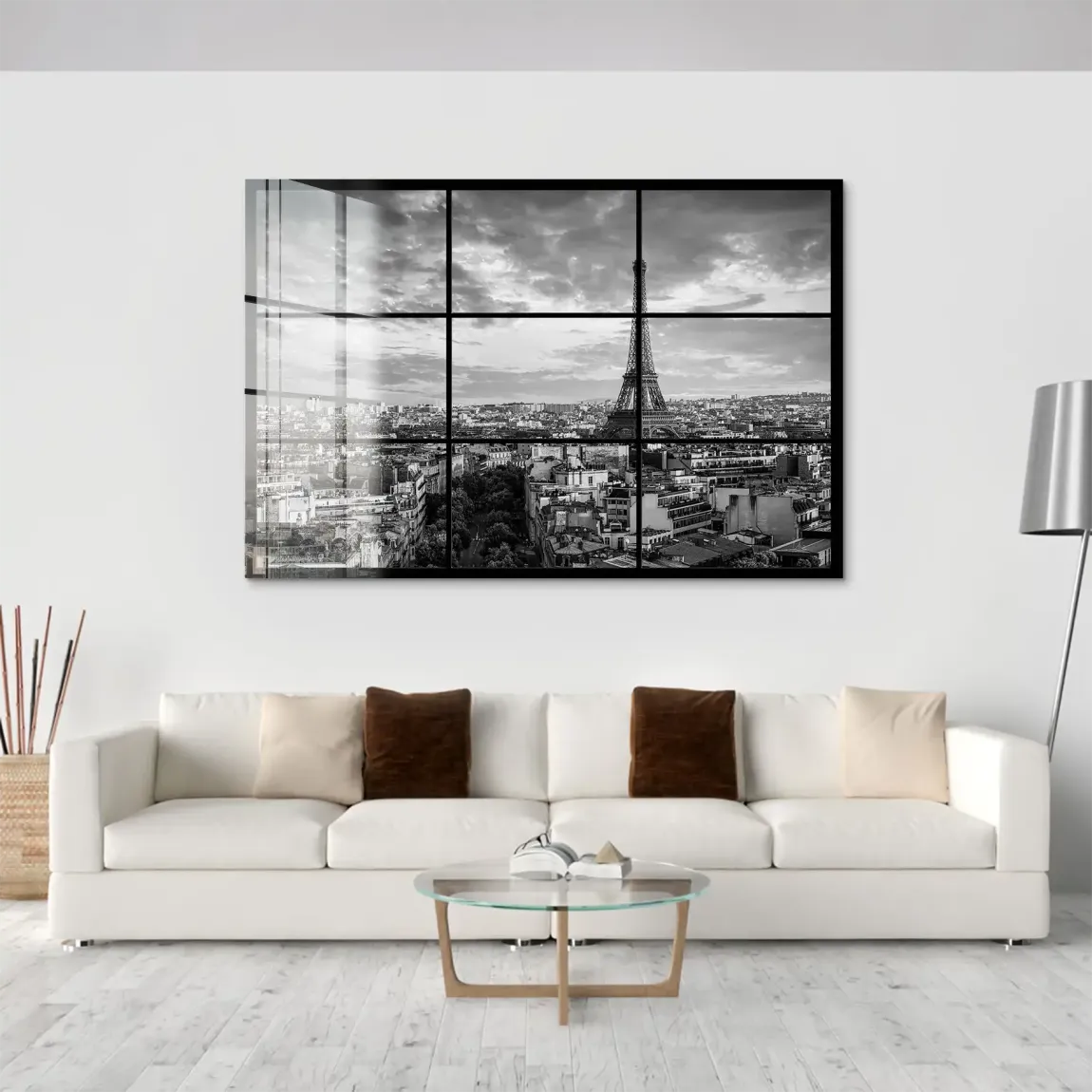 City View Paris Acrylglas Bild