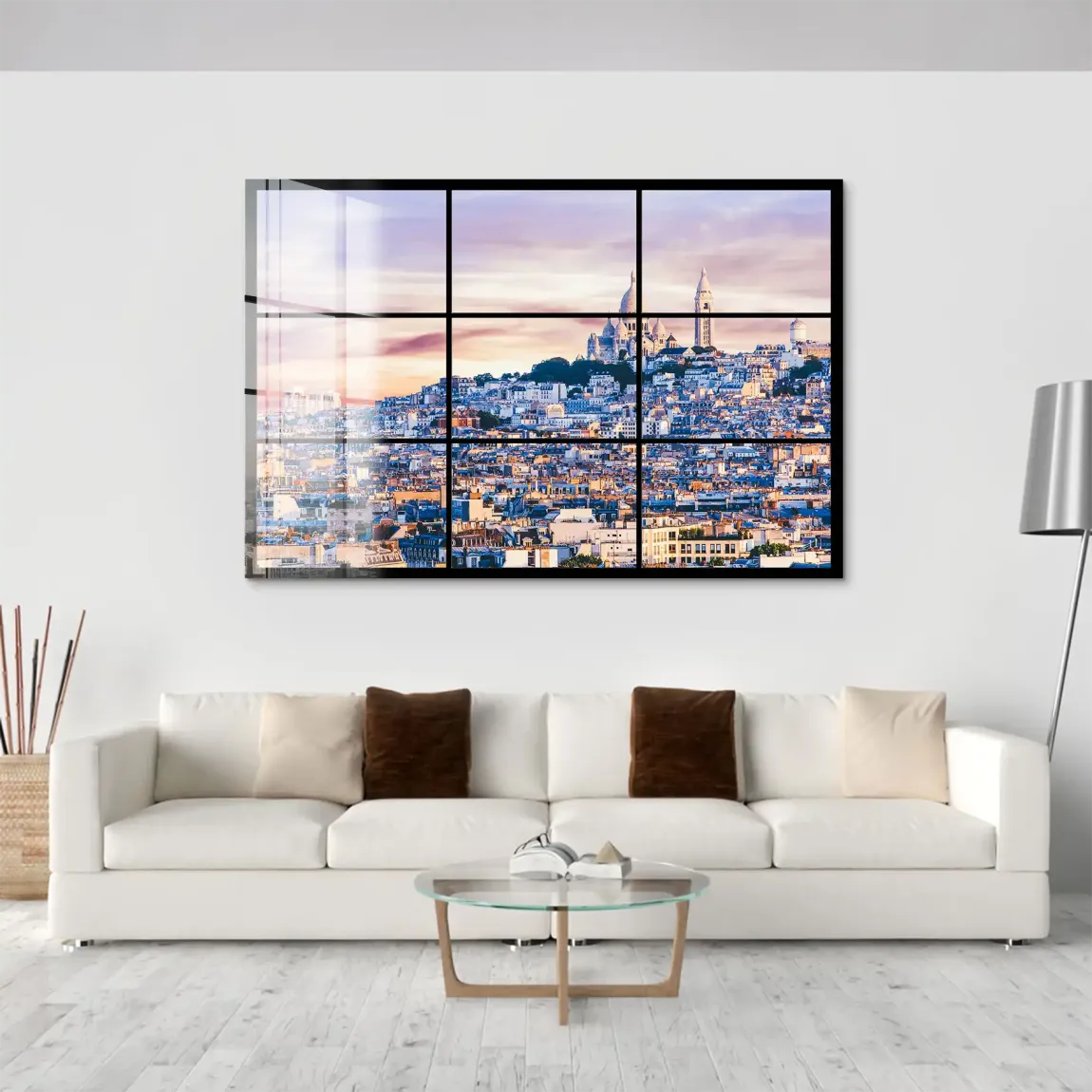 Paris Montmartre Acrylglas Bild