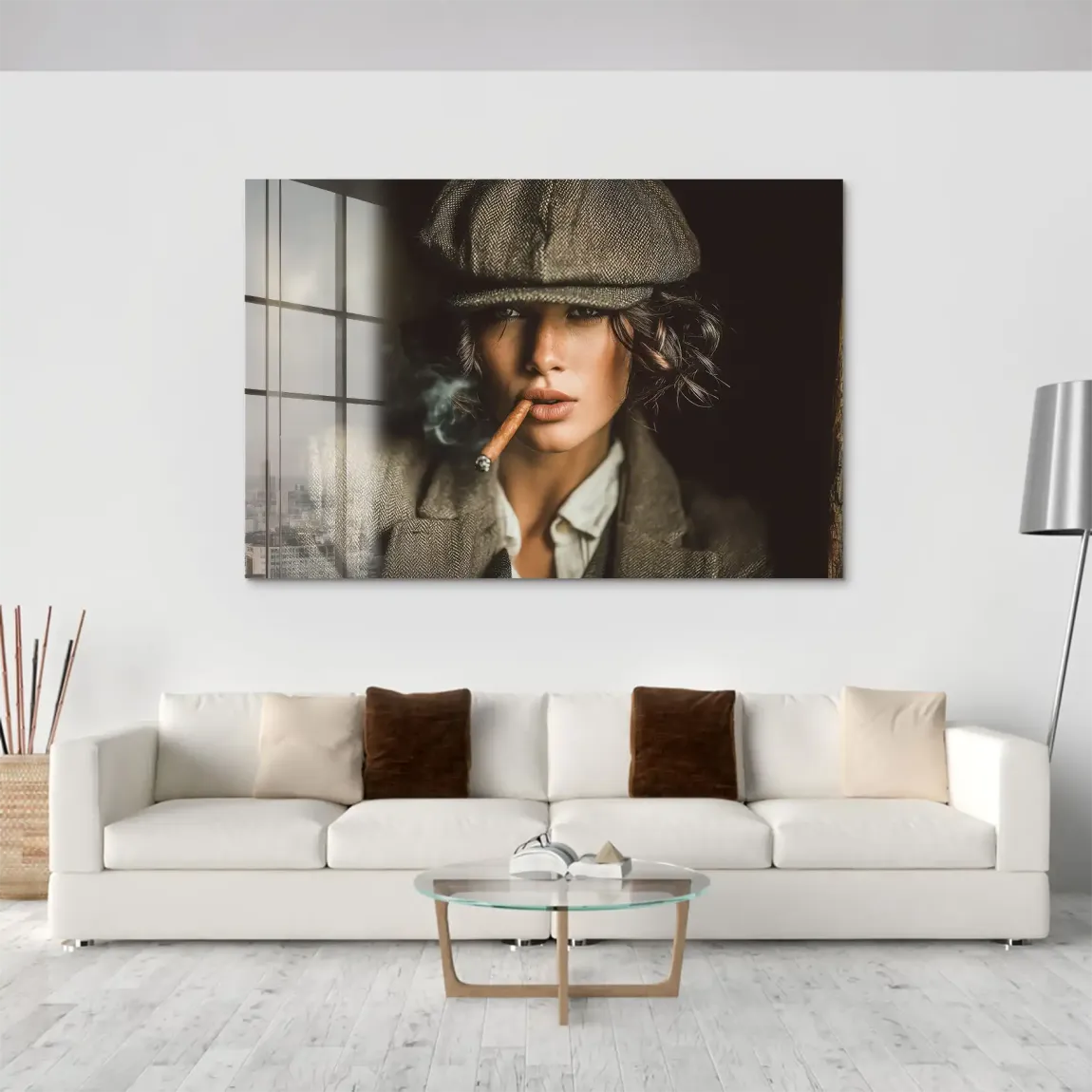 Zigarre und Charme Acrylglas Bild