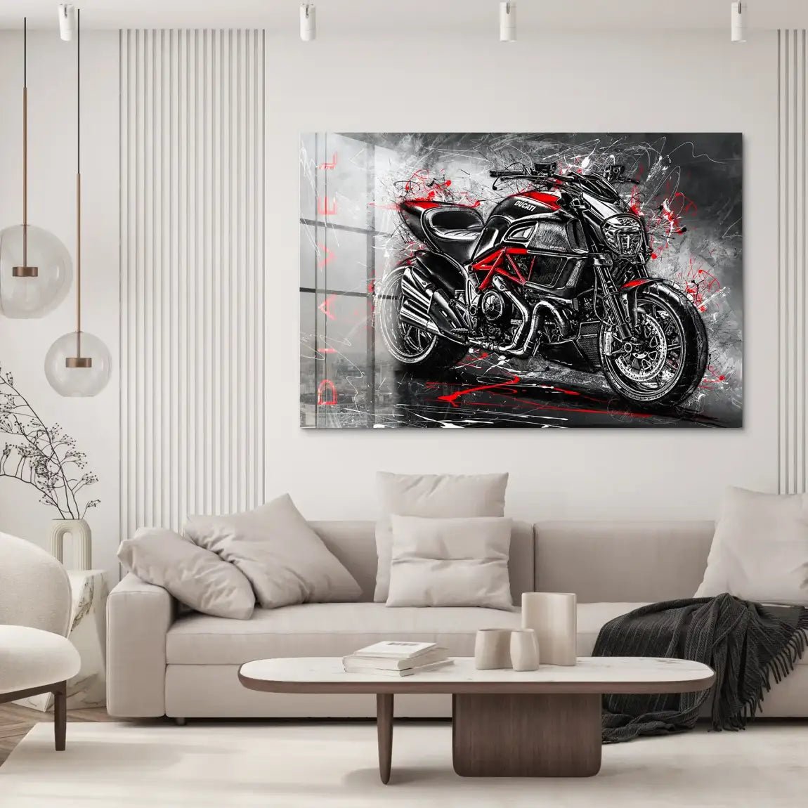 Ducati Diavel Nr.2 Acrylglas Bild INGALERIE