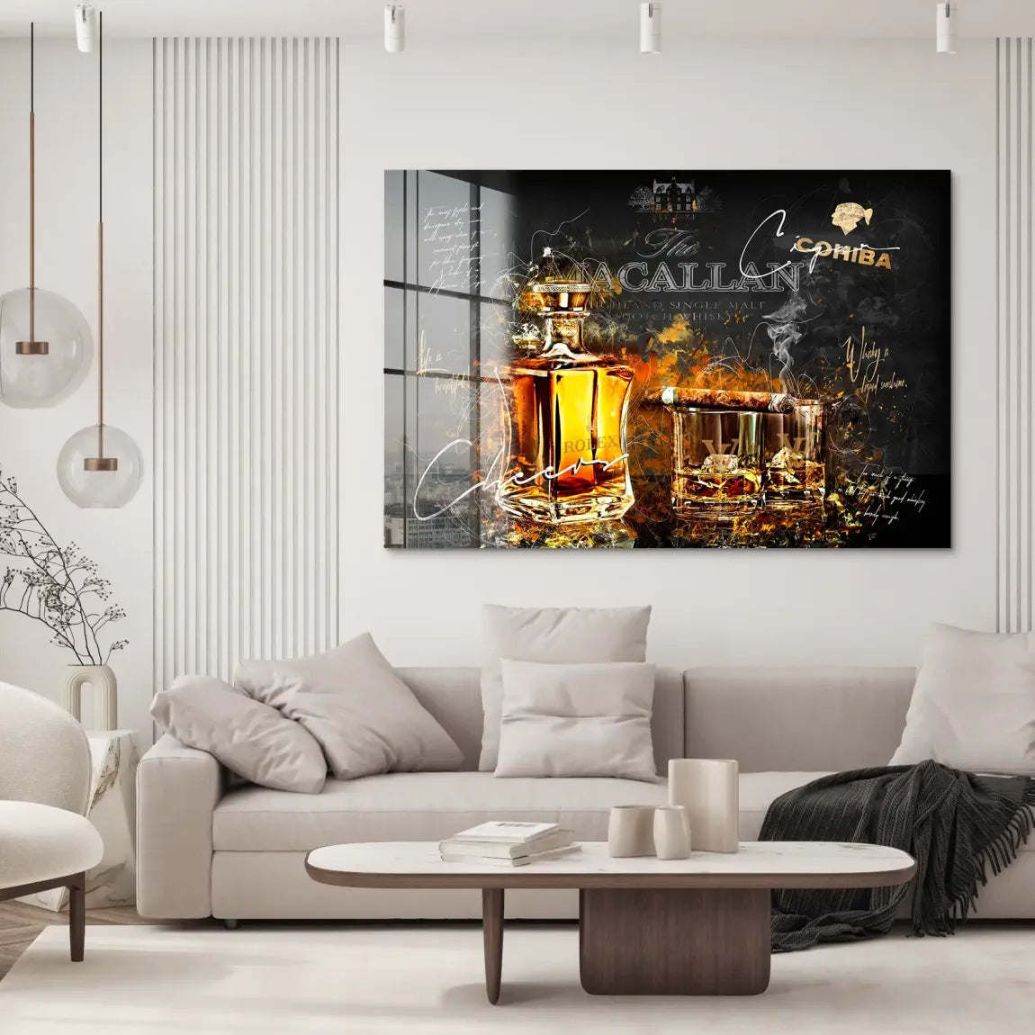 Whisky Lifestyle Art Acrylglas Bild INGALERIE
