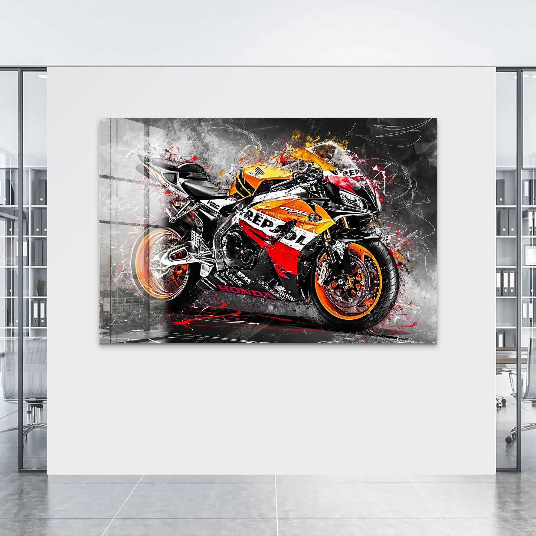 Honda CBR1000RR SC57 Acrylglas Bild INGALERIE