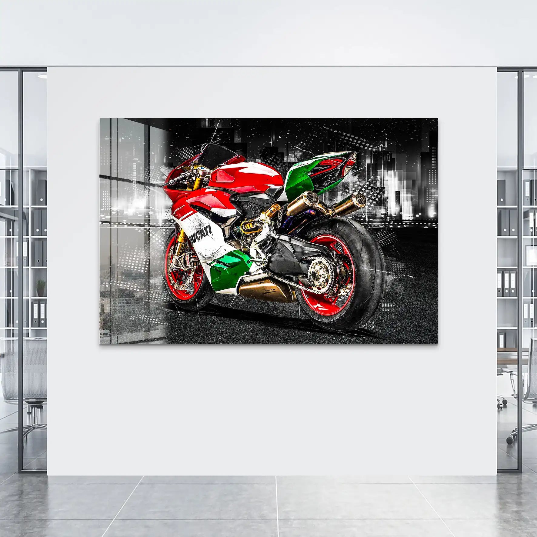 Ducati Supperleggera Acrylglas Bild INGALERIE