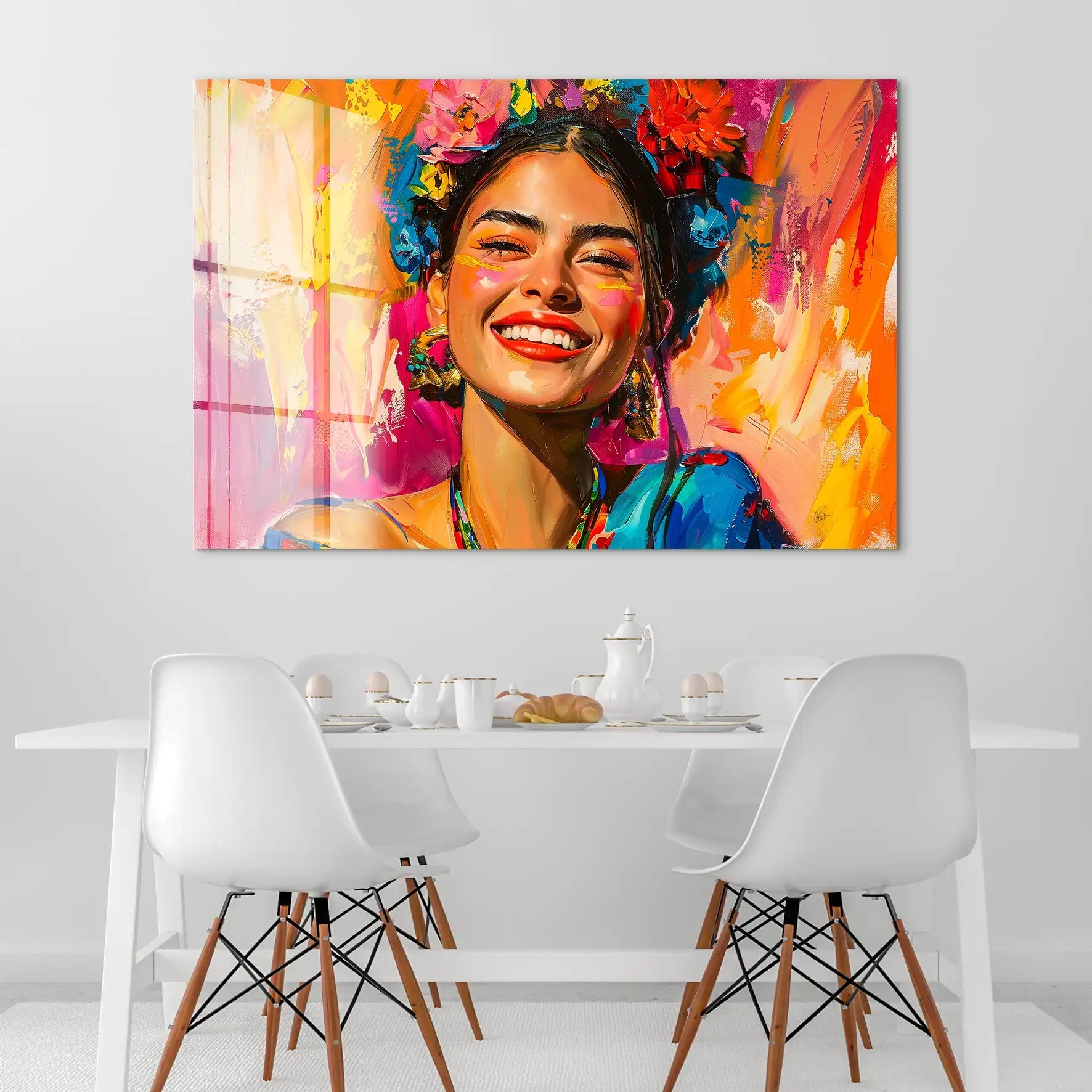 Happy Frida Acrylglas Bild INGALERIE