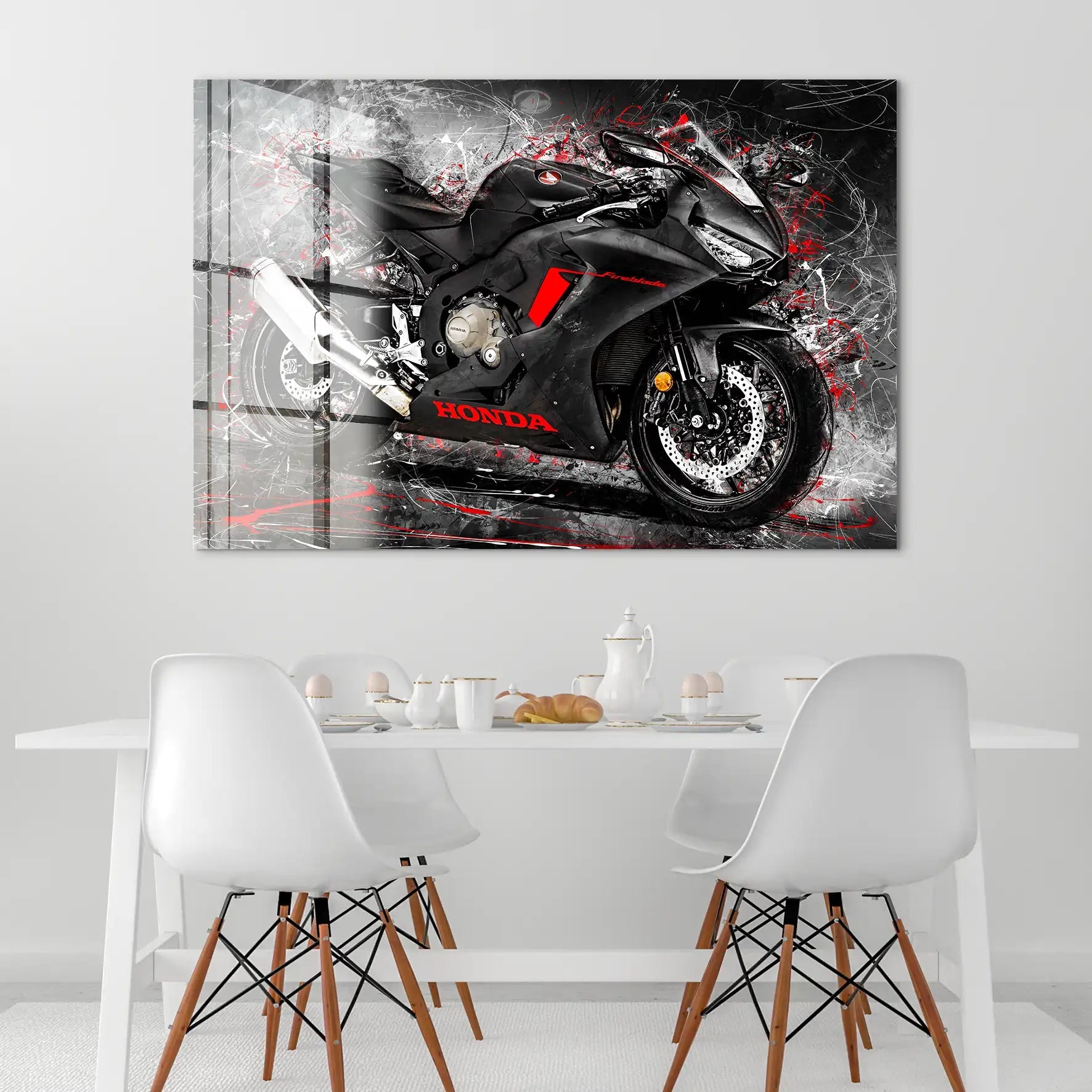 Honda CBR 1000 RR Fireblade Acrylglas Bild INGALERIE